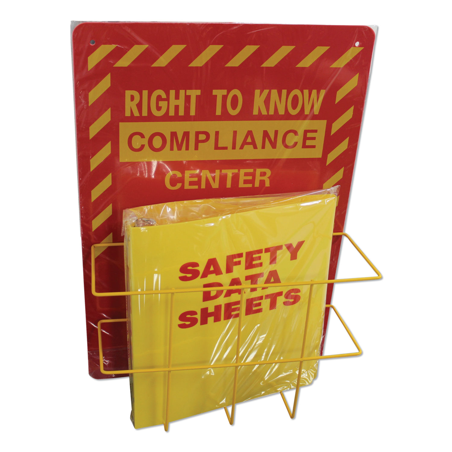 Deluxe Reversible Right To Know Understand Sds Center 14 5w X 5 2d X 21h Red Yellow Rd Wilson Sons And Co