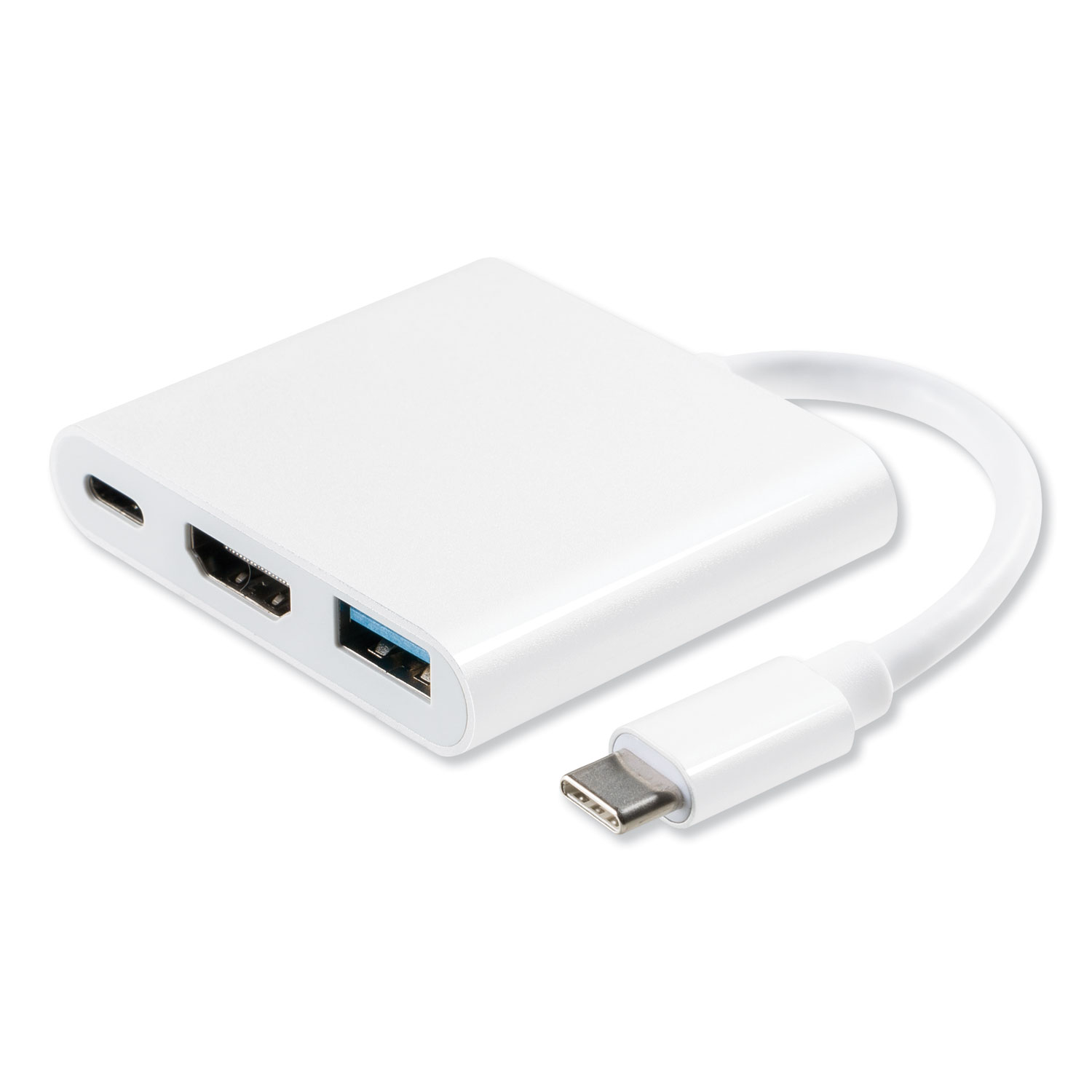 Innovera® USB Type-C HDMI Multiport Adapter, HDMI; USB-C; USB 3.0