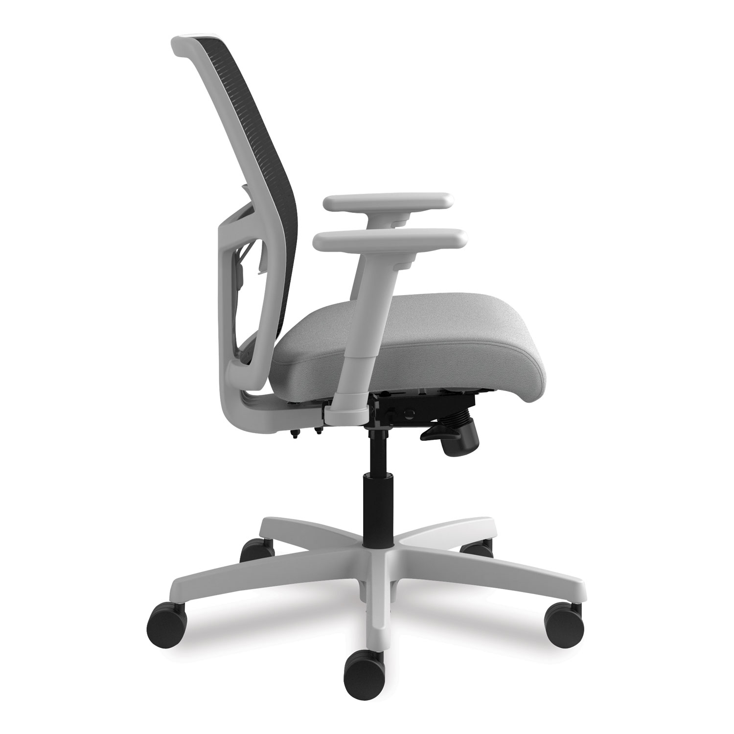 HON Ignition 2.0 Black 4-Way Stretch Mesh Back and Seat Task Chair, Supports Up to 300 Pound