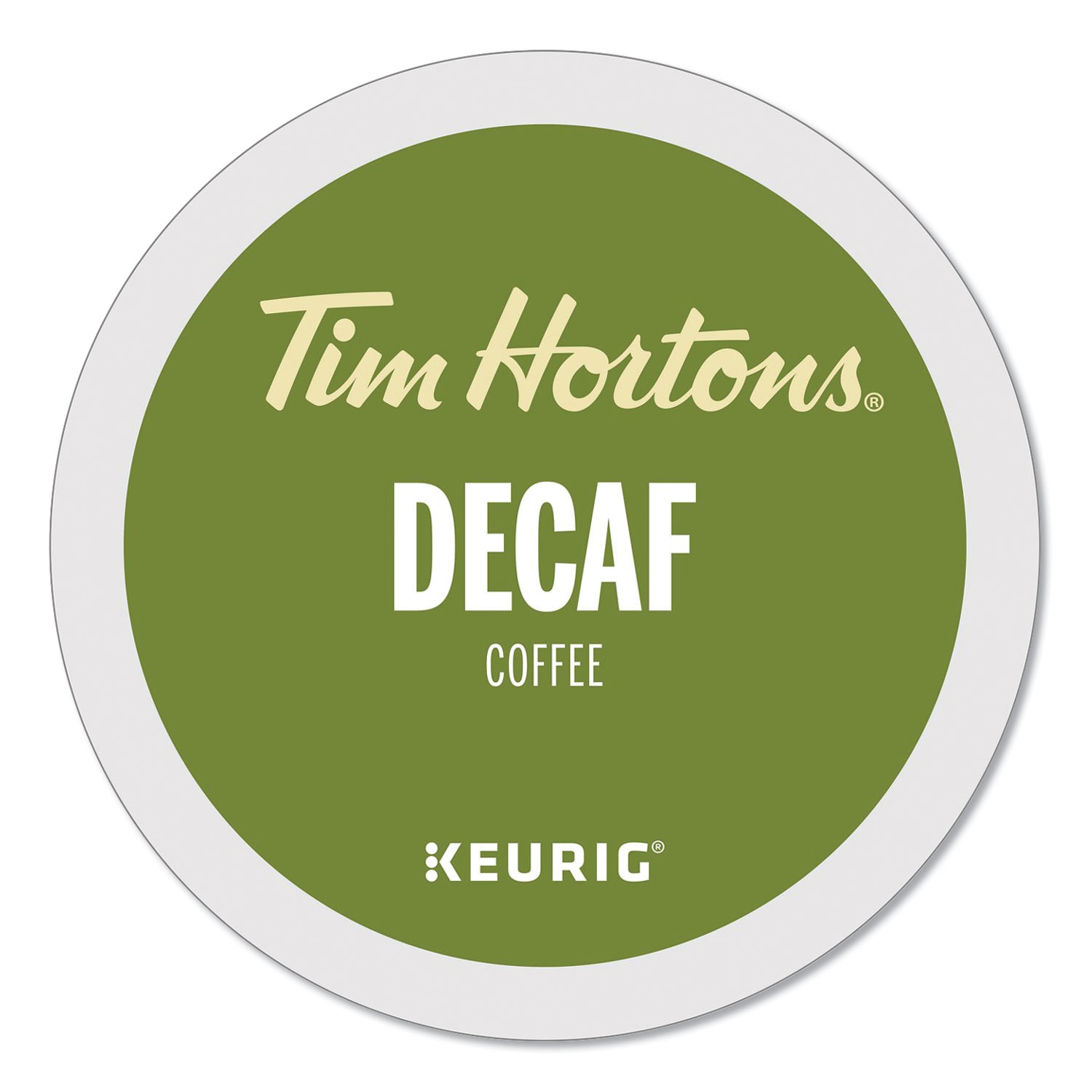  Tim Hortons 1280 K-Cup Pods Decaf, 24/Box (GMT1280) 
