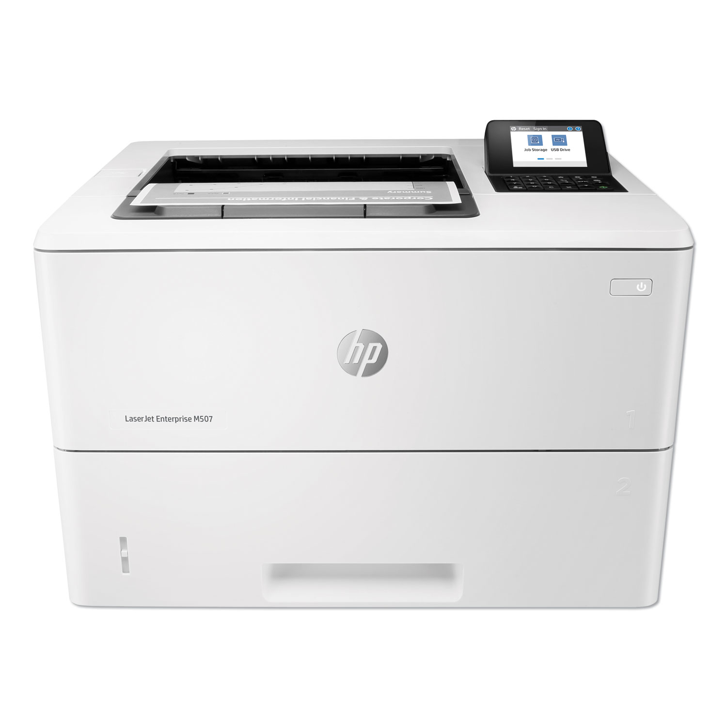  HP 1PV87A#BGJ LaserJet Enterprise M507dn Laser Printer (HEW1PV87A) 