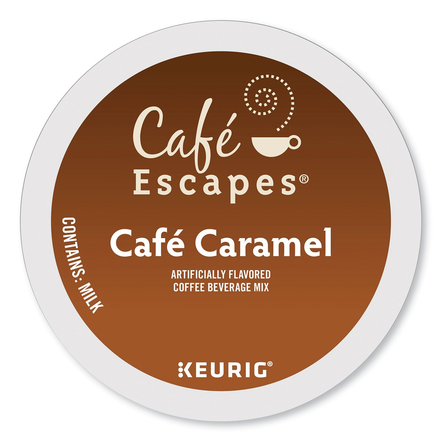  Café Escapes 6813 Café Caramel K-Cups, 24/Box (GMT6813) 