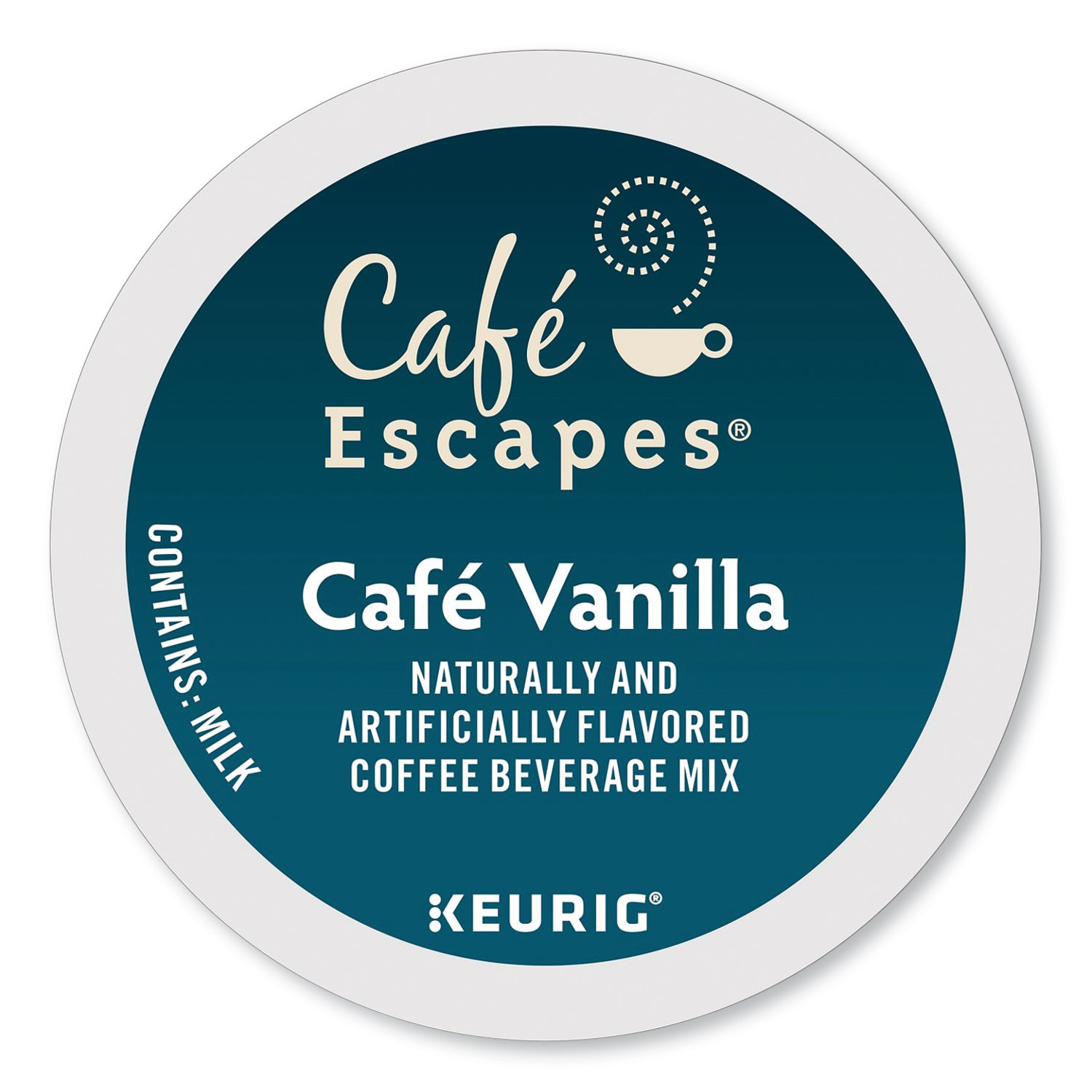  Café Escapes 6812 Cafe Vanilla K-Cups, 24/Box (GMT6812) 