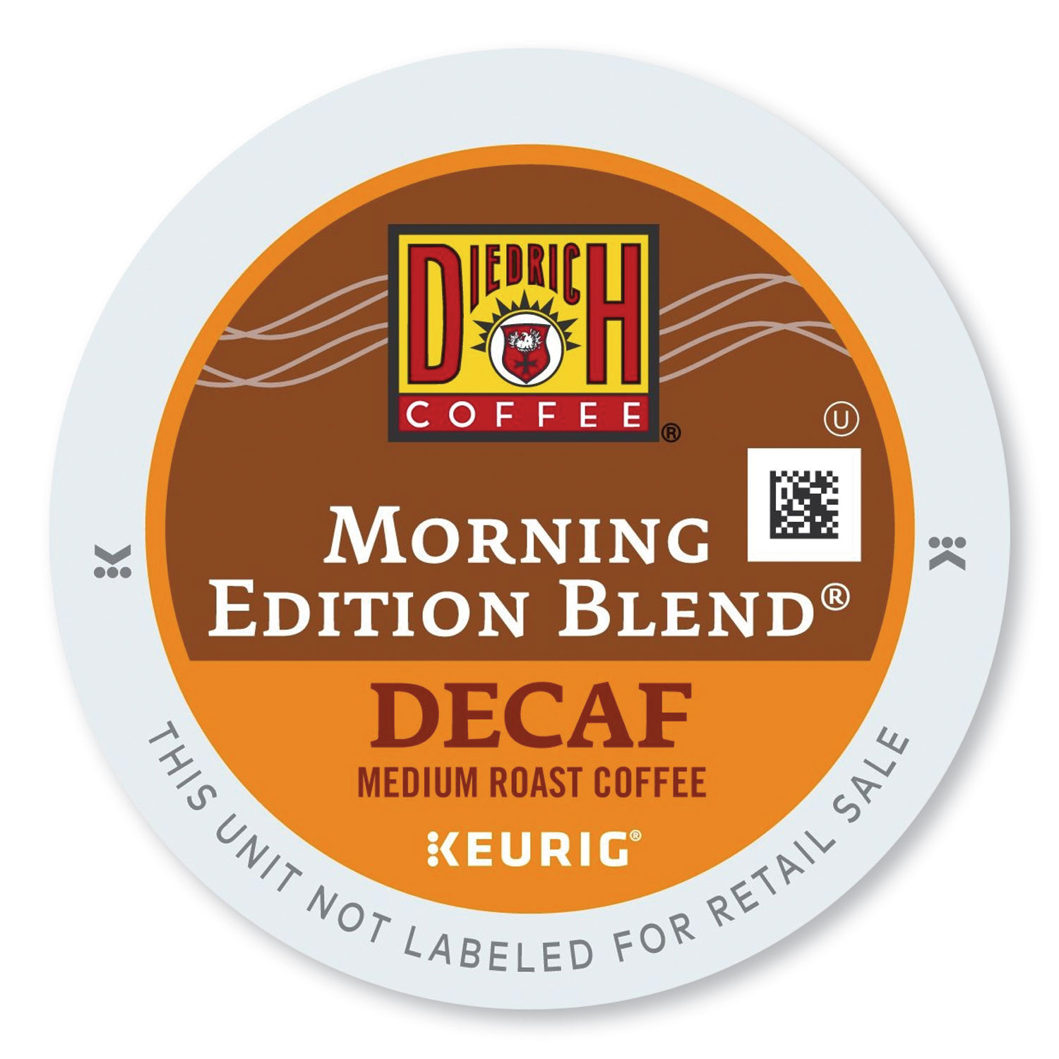  Diedrich Coffee 6744 Morning Edition Decaf Coffee K-Cups, 24/Box (GMT6744) 