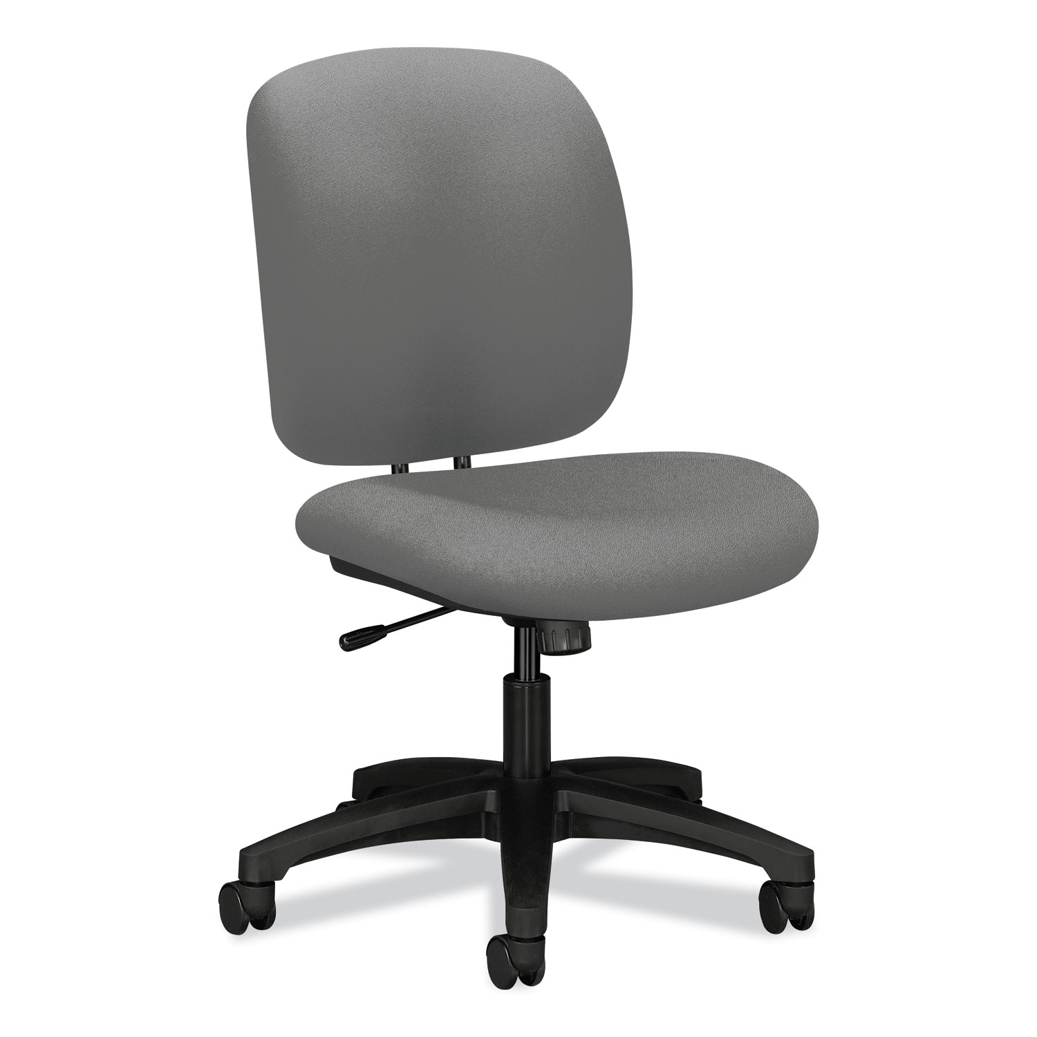  HON HON5902CU22T ComforTask Task Chair with Tilt Lock/Tilt Tension, Supports up to 300 lbs, Frost Seat, Frost Back, Black Base (HON5902CU22T) 