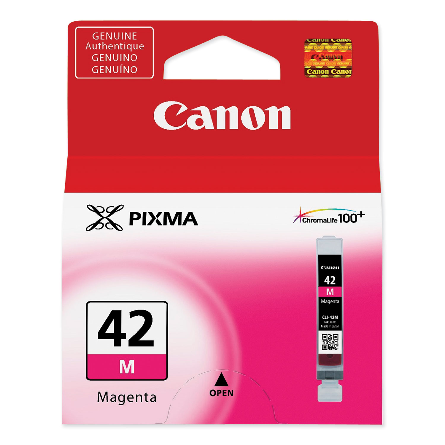  Canon 6386B002 6386B002 (CLI-42) ChromaLife100+ Ink, Magenta (CNM6386B002) 