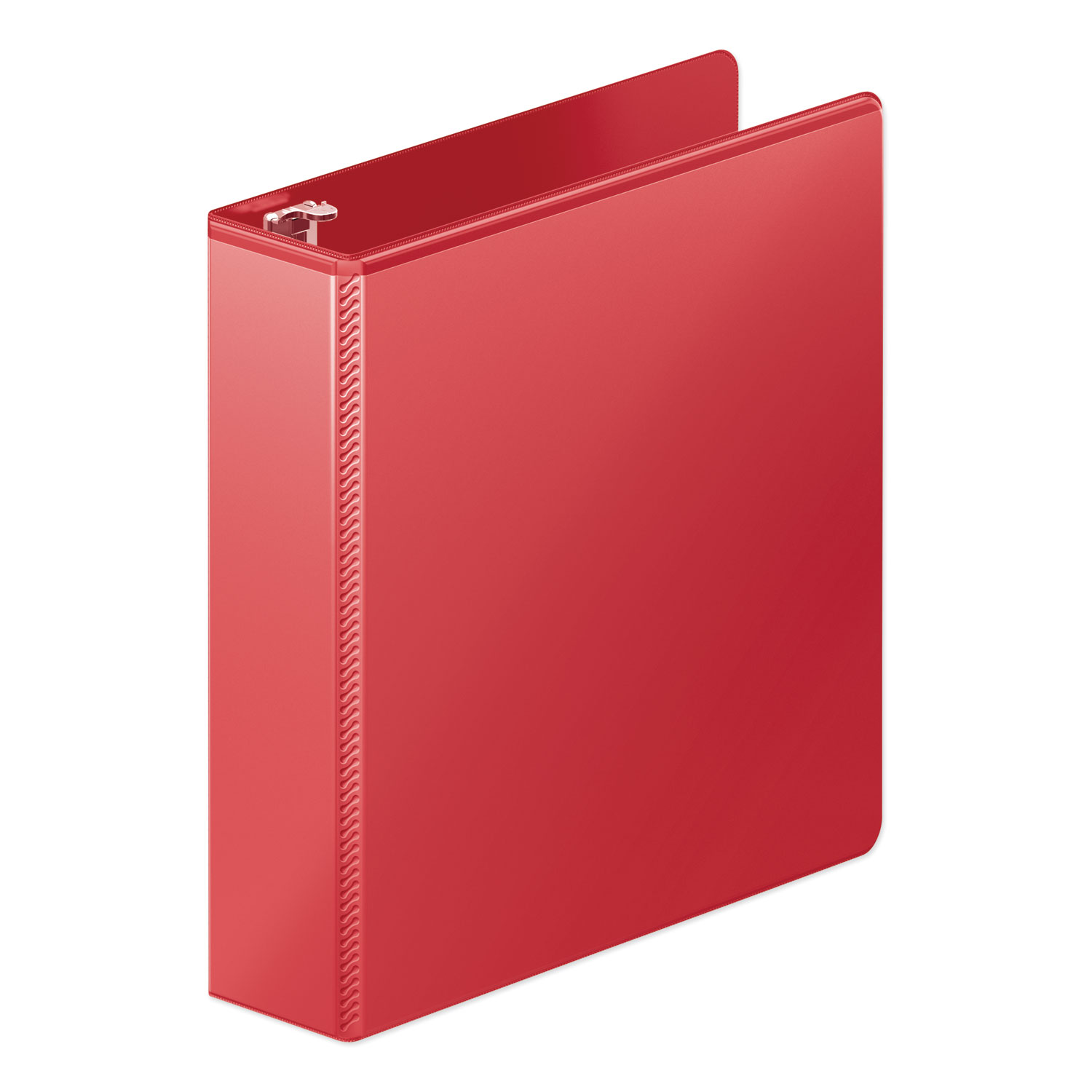  Wilson Jones W363-44-1797PP Heavy-Duty Round Ring View Binder with Extra-Durable Hinge, 3 Rings, 2 Capacity, 11 x 8.5, Red (WLJ363441797) 