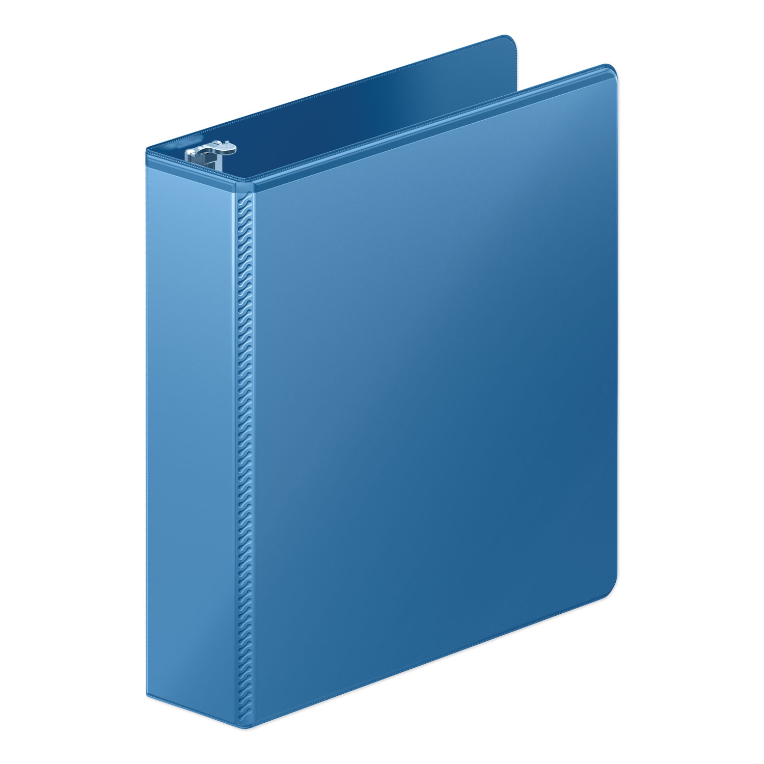  Wilson Jones W363-44-7462PP Heavy-Duty Round Ring View Binder with Extra-Durable Hinge, 3 Rings, 2 Capacity, 11 x 8.5, PC Blue (WLJ363447462) 