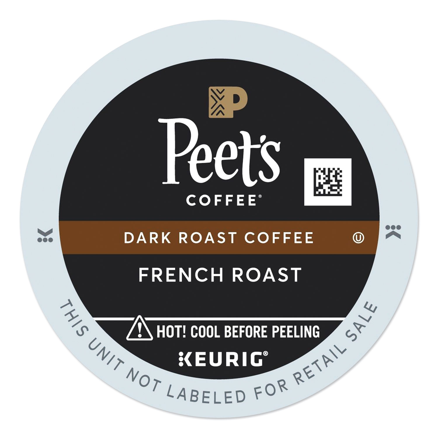  Peet's Coffee & Tea 6545 French Roast Coffee K-Cups, 22/Box (GMT6545) 