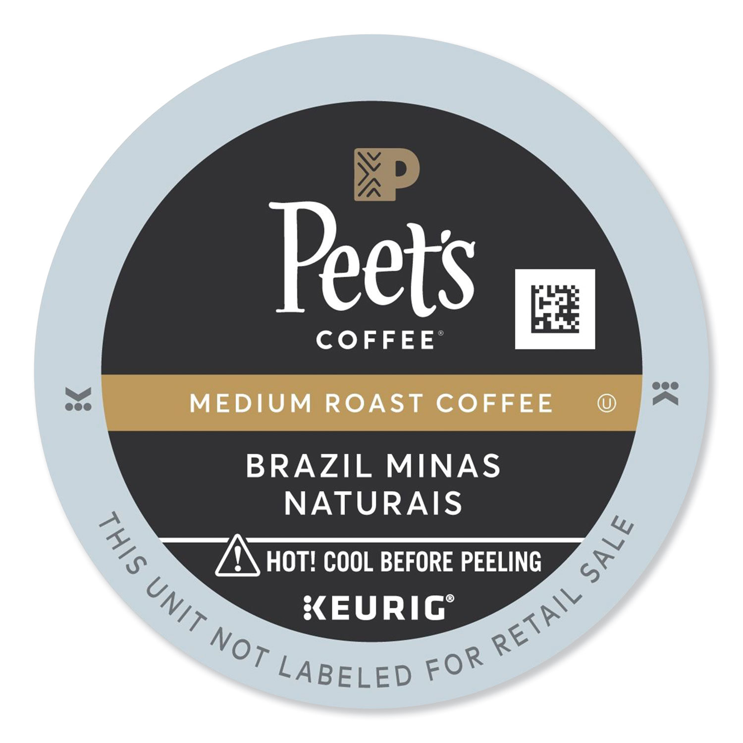  Peet's Coffee & Tea 6542 Brazil Minas Naturais K-Cups, 22/Box (GMT6542) 