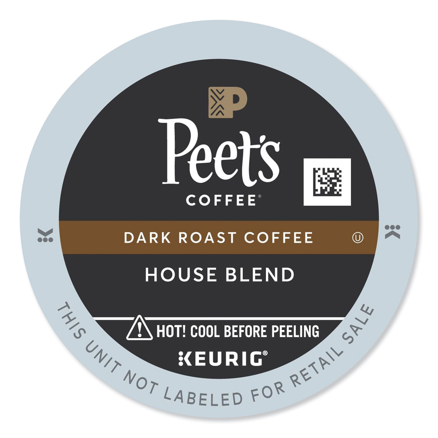  Peet's Coffee & Tea 6546 House Blend Coffee K-Cups, 22/Box (GMT6546) 