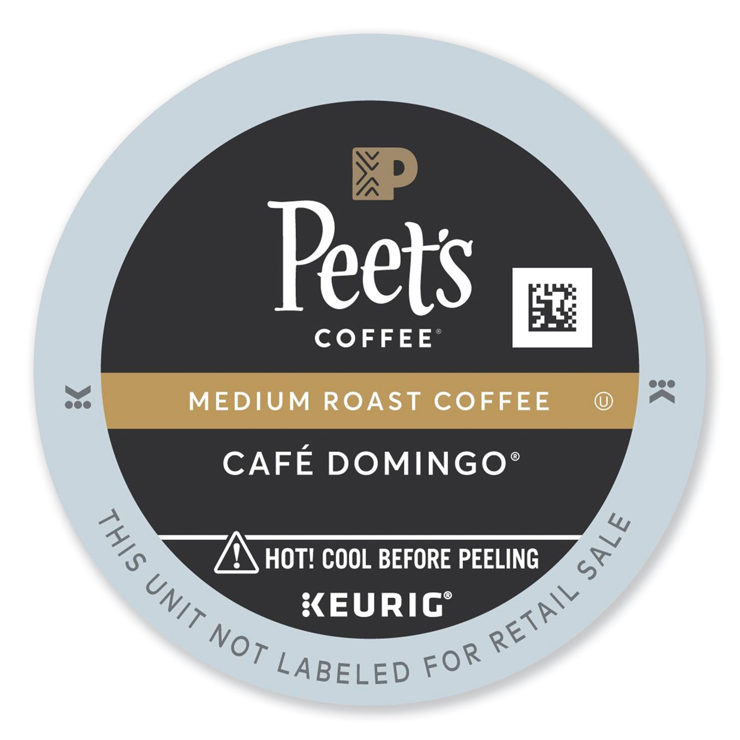  Peet's Coffee & Tea 6543 Café Domingo K-Cups, 22/Box (GMT6543) 