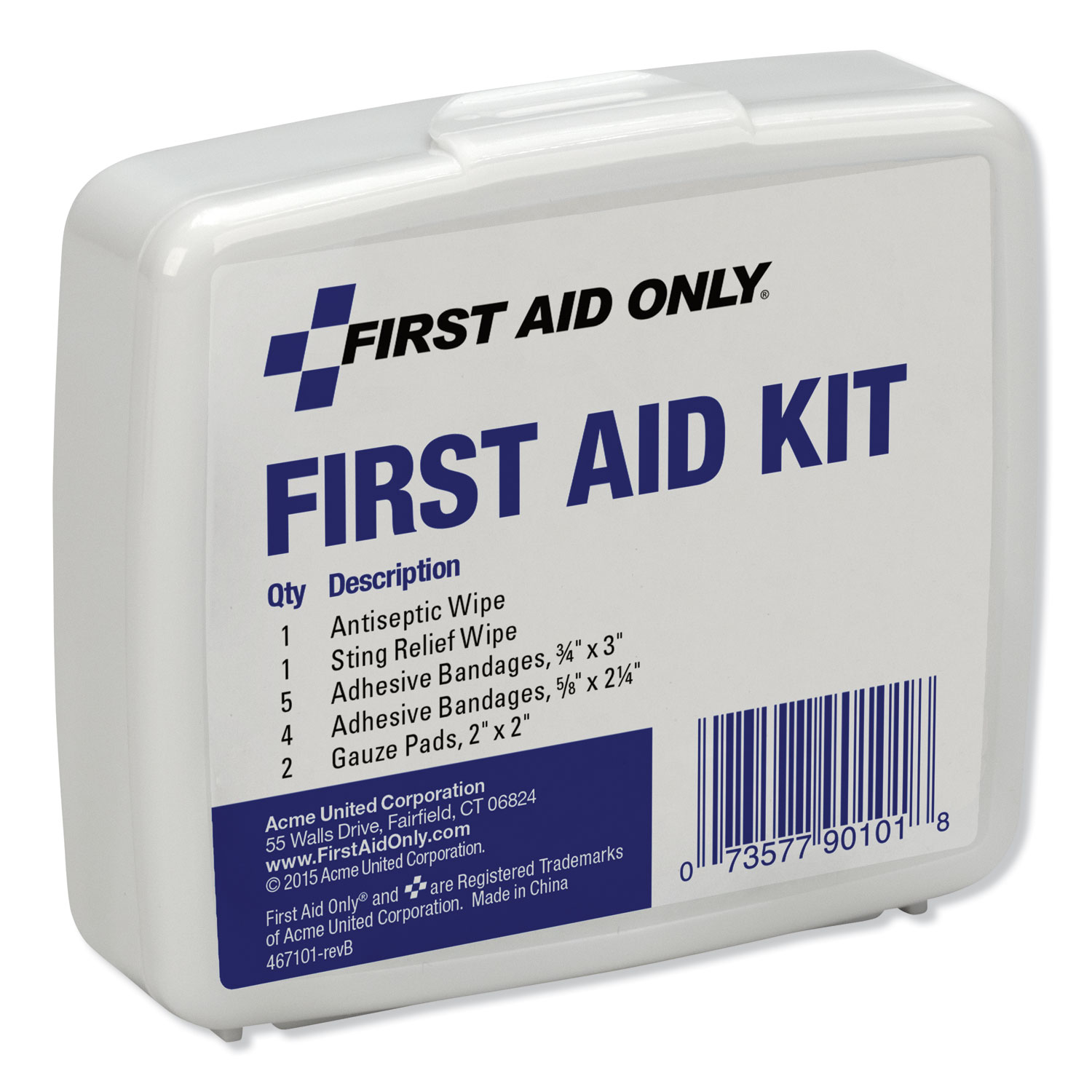 First Aid On the Go Kit, Mini, 13 Pieces/Kit - take-a-byte.net