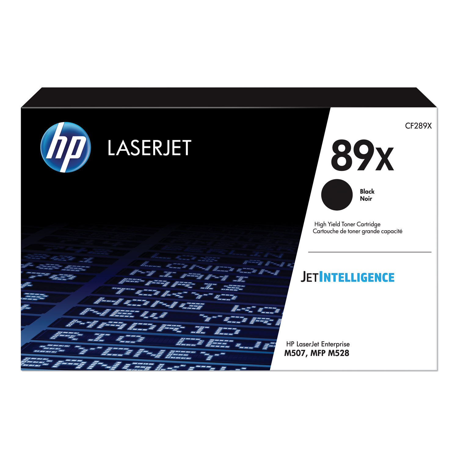 HP 89X, (CF289X) High-Yield Black Original LaserJet Toner Cartridge ...