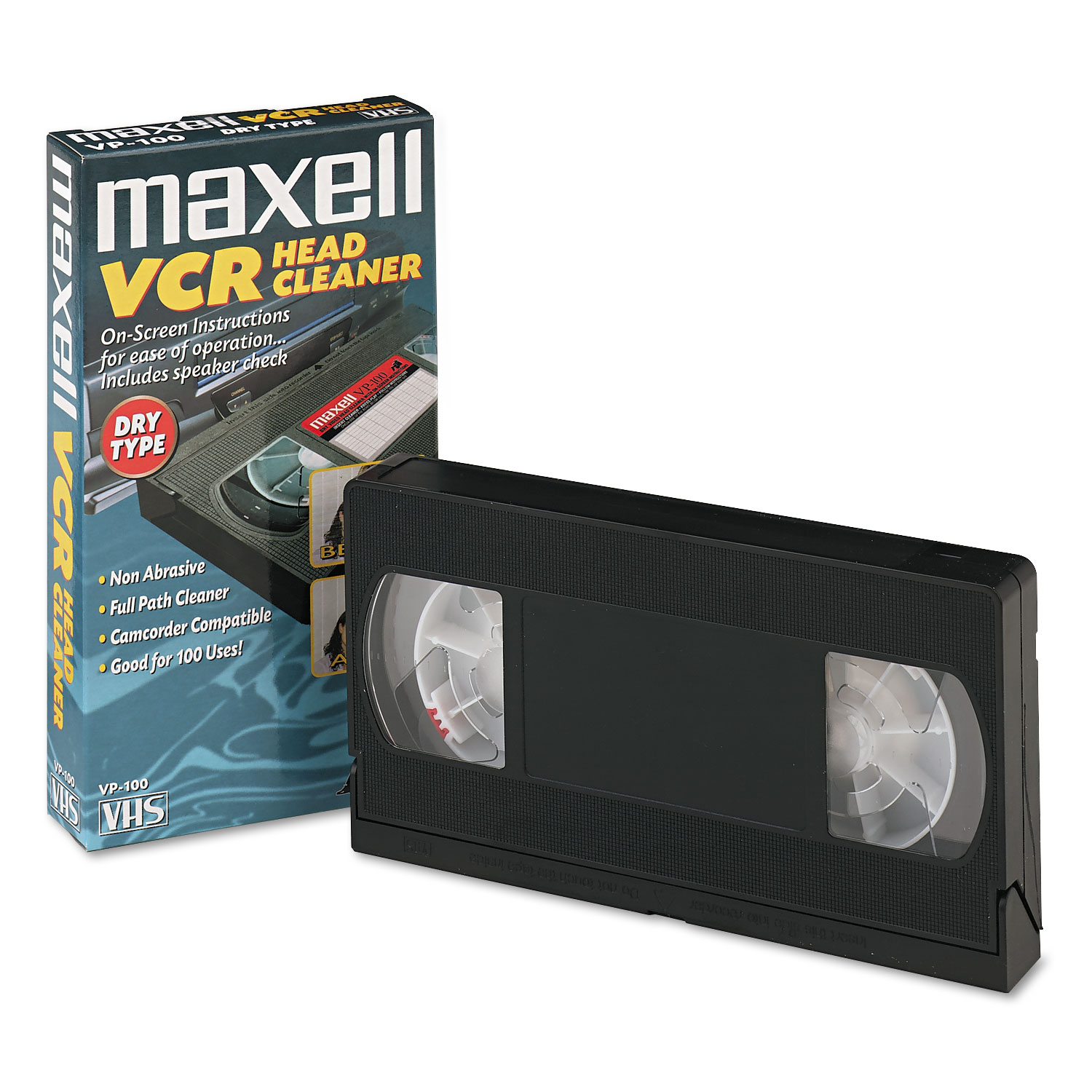 Cleaning VHS Tape Cartridge