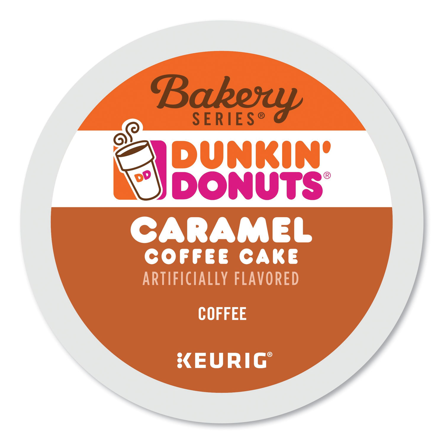  Dunkin Donuts 0995 K-Cup Pods, Caramel Coffee Cake, 24/Box (GMT0995) 