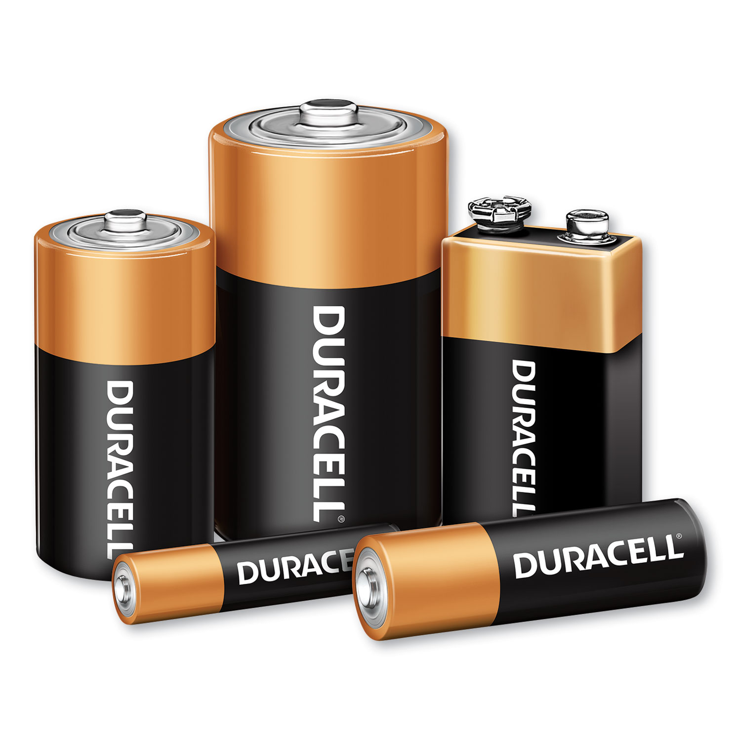 CopperTop Alkaline Batteries, D, 2/PK