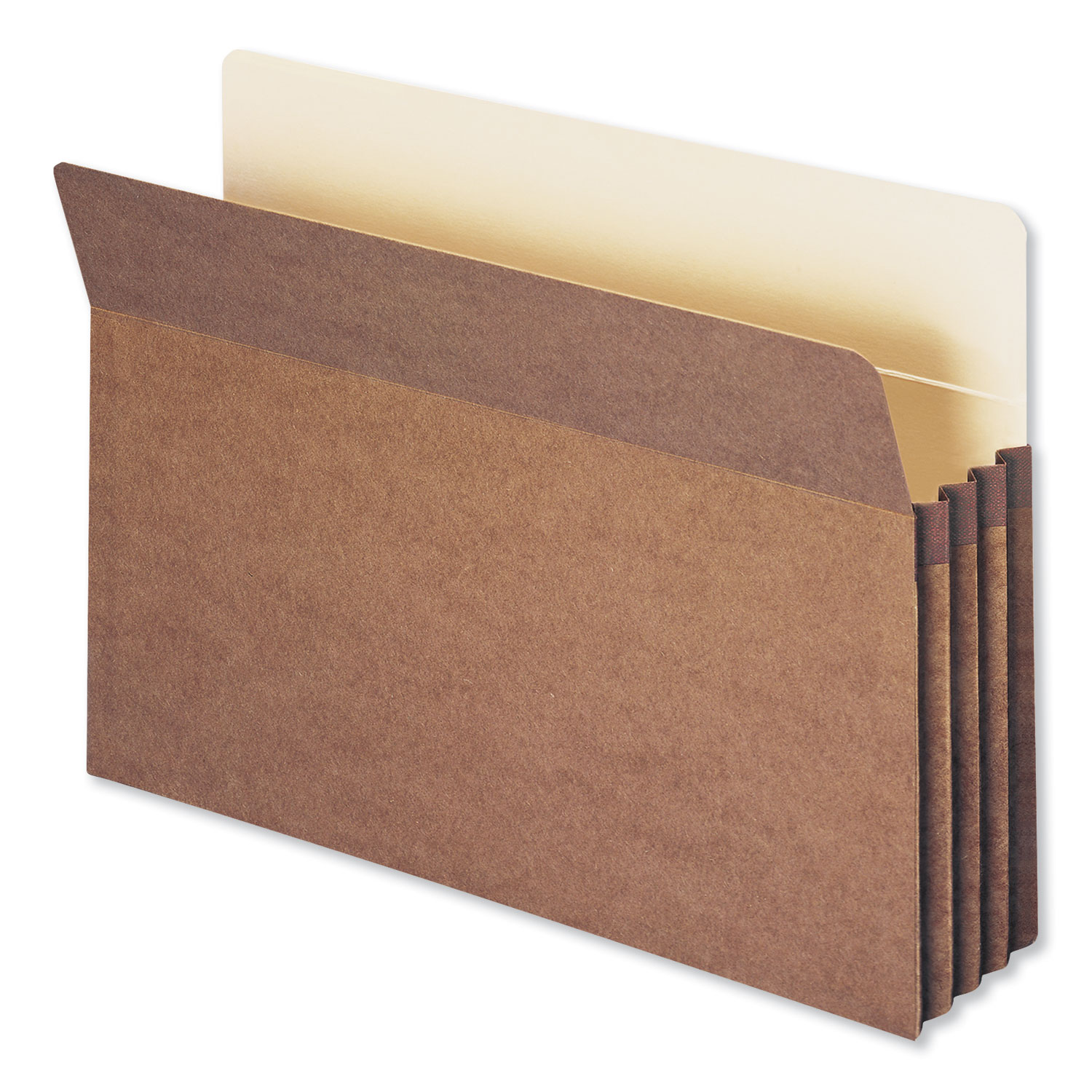  Smead 74805 Redrope Drop Front File Pockets, 3.5 Expansion, Legal Size, Redrope, 50/Box (SMD74805) 