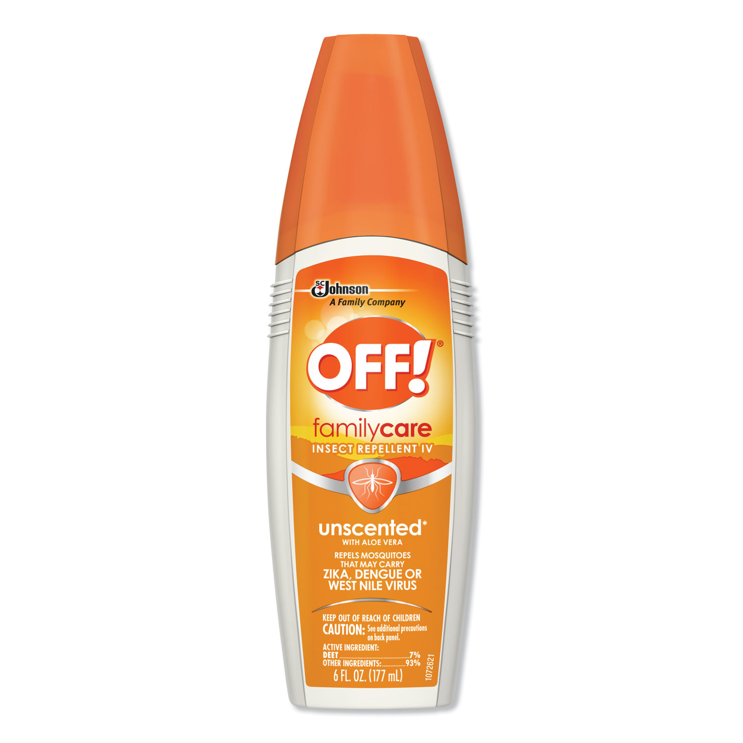  OFF! 654458 FamilyCare Unscented Spray Insect Repellent, 6 oz Spray Bottle, 12/Carton (SJN654458) 