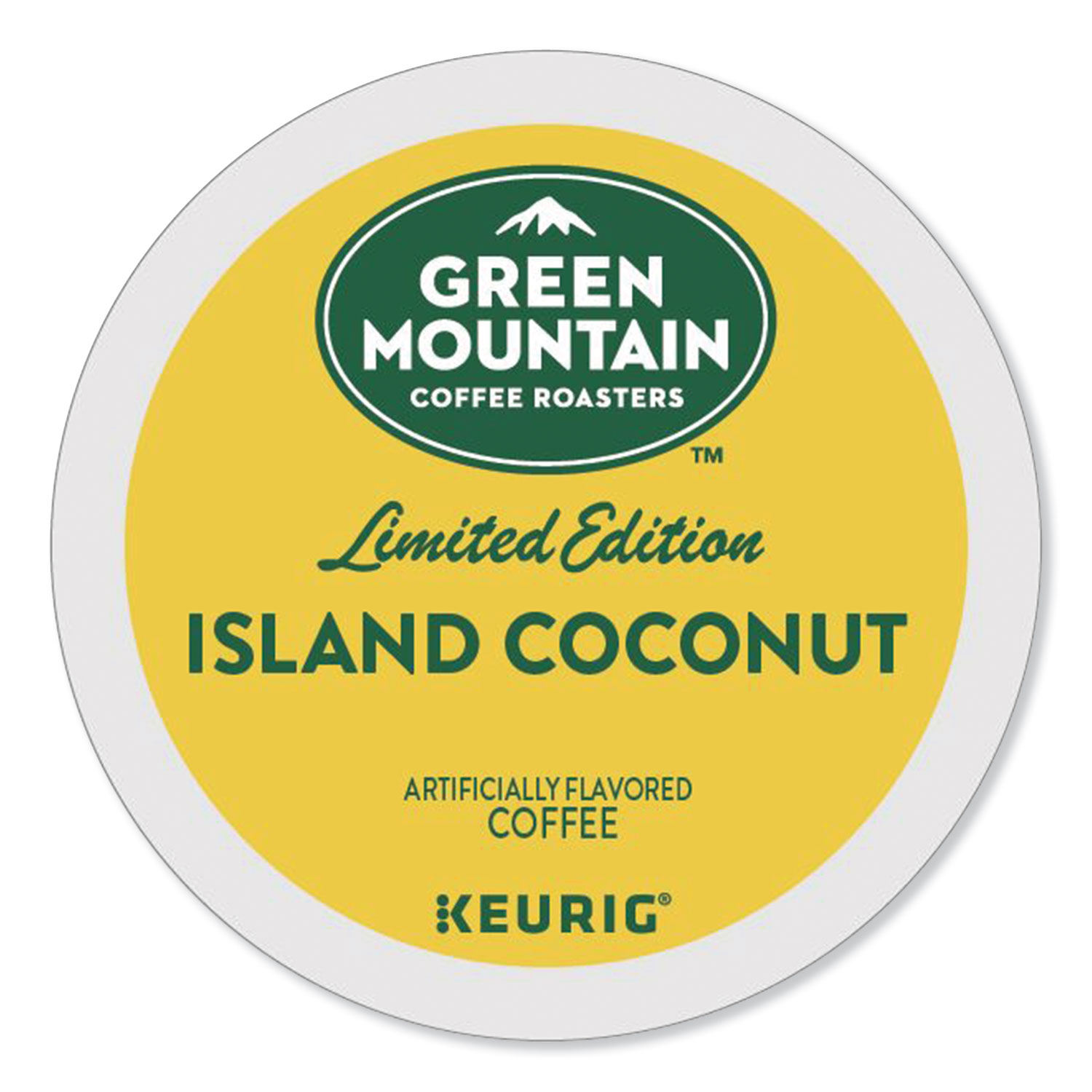 Green Mountain Coffee 6720 Island Coconut Coffee K-Cup Pods, 24/Box (GMT6720) 