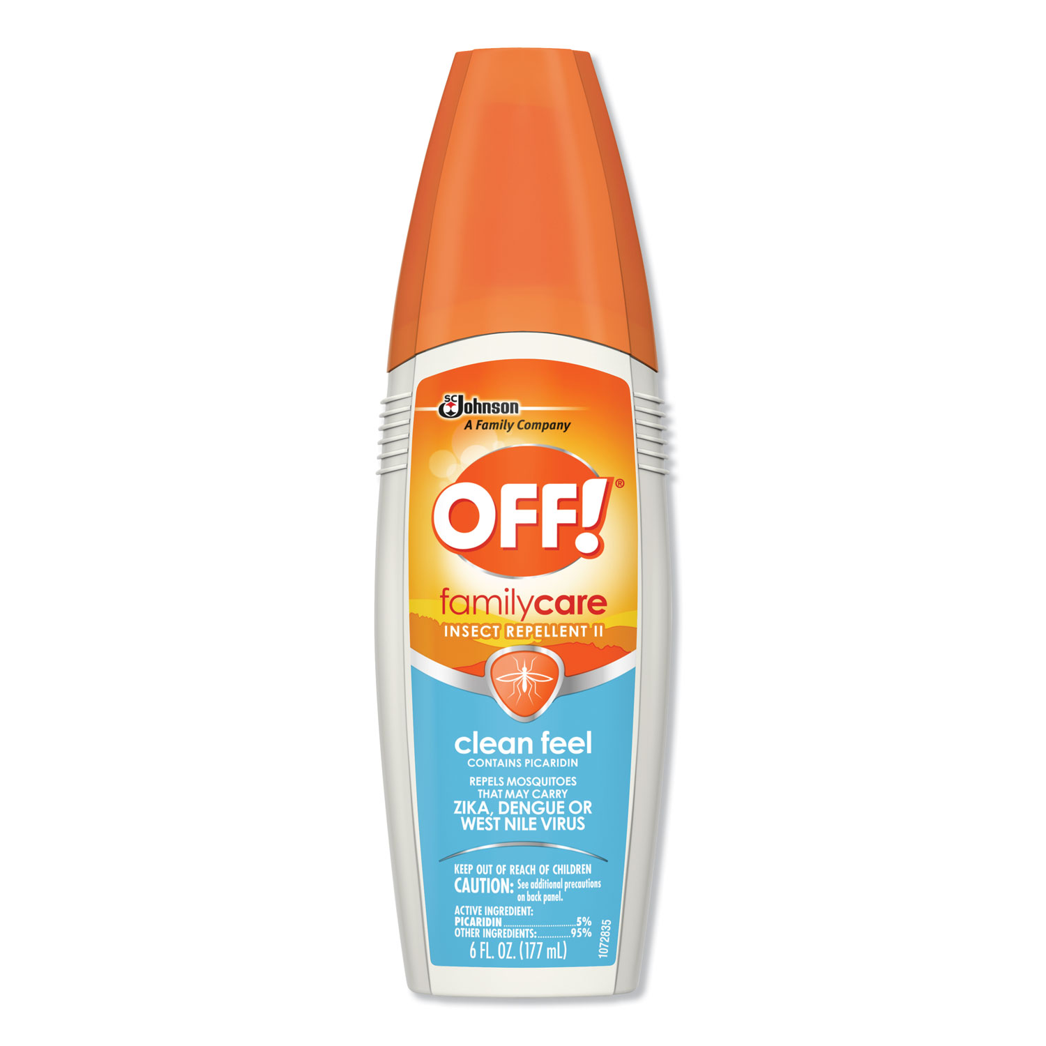  OFF! 629380 FamilyCare Unscented Spray Insect Repellent, 6 oz Spray Bottle (SJN629380EA) 