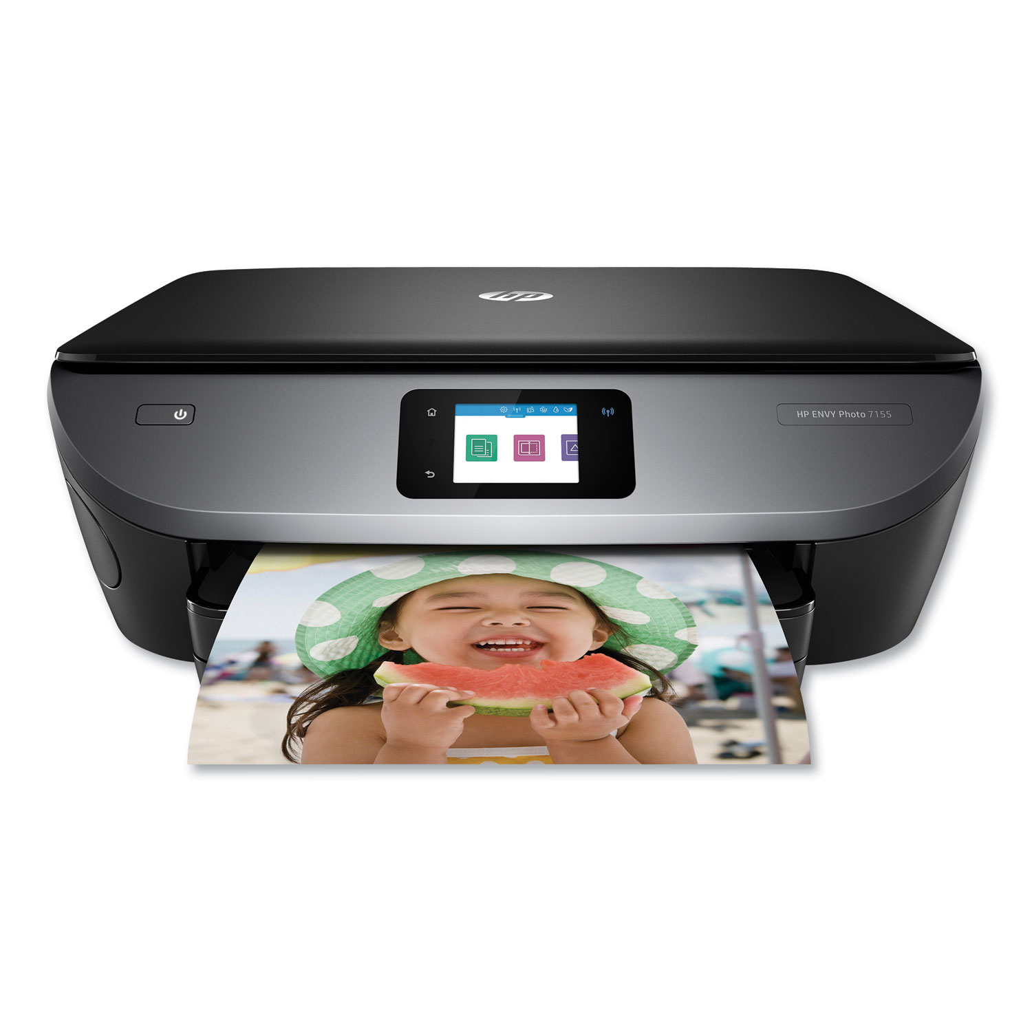  HP K7G93A#B1H ENVY Photo 7155 Wireless All-in-One Inkjet Printer, Copy/Print/Scan (HEWK7G93A) 