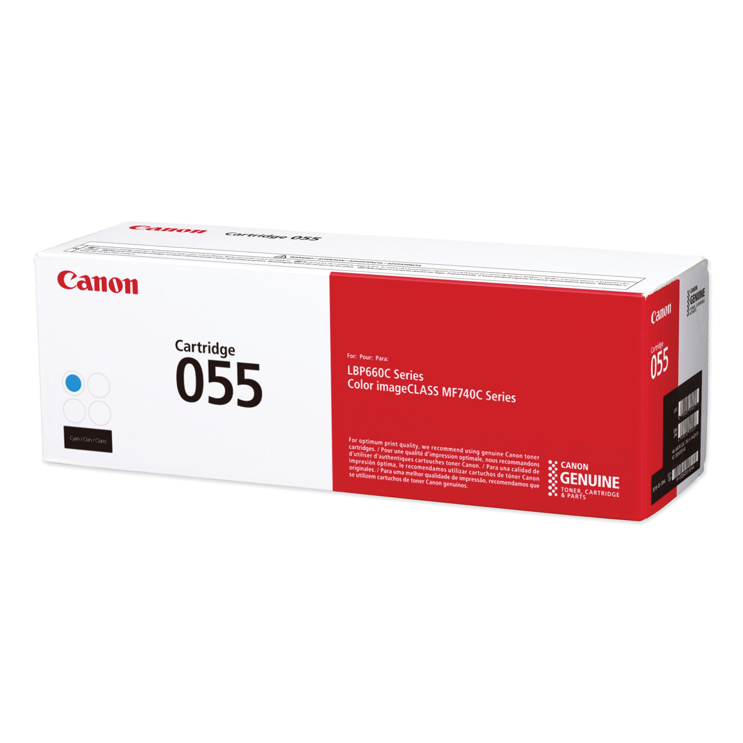  Canon 3015C001 3015C001 (055) Toner, 2,100 Page-Yield, Cyan (CNM3015C001) 