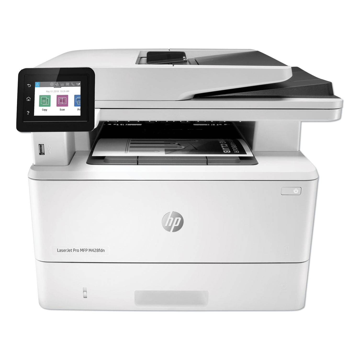  HP W1A29A#BGJ LaserJet Pro MFP M428fdn Wireless Multifunction Laser Printer, Copy/Fax/Print/Scan (HEWW1A29A) 