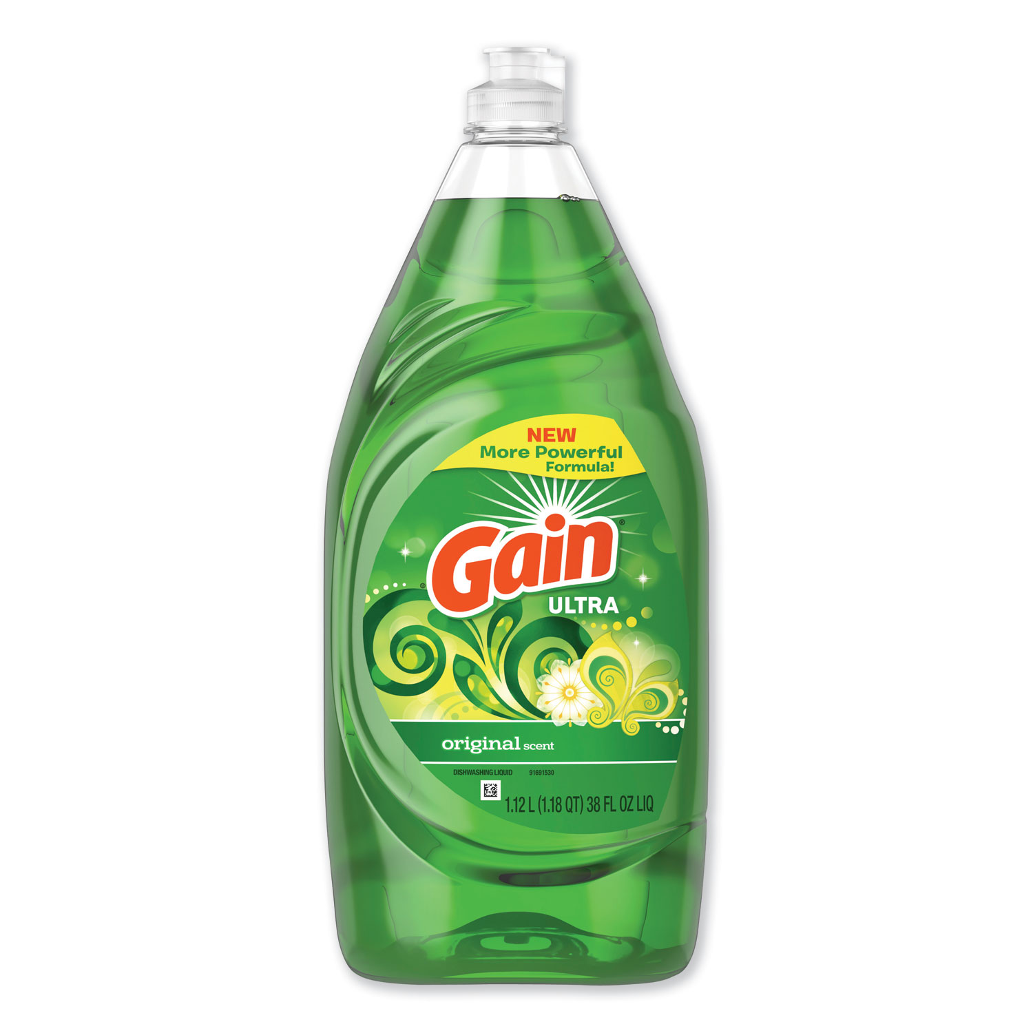  Gain 74346EA Dishwashing Liquid, Gain Original, 38 oz Bottle (PGC74346EA) 