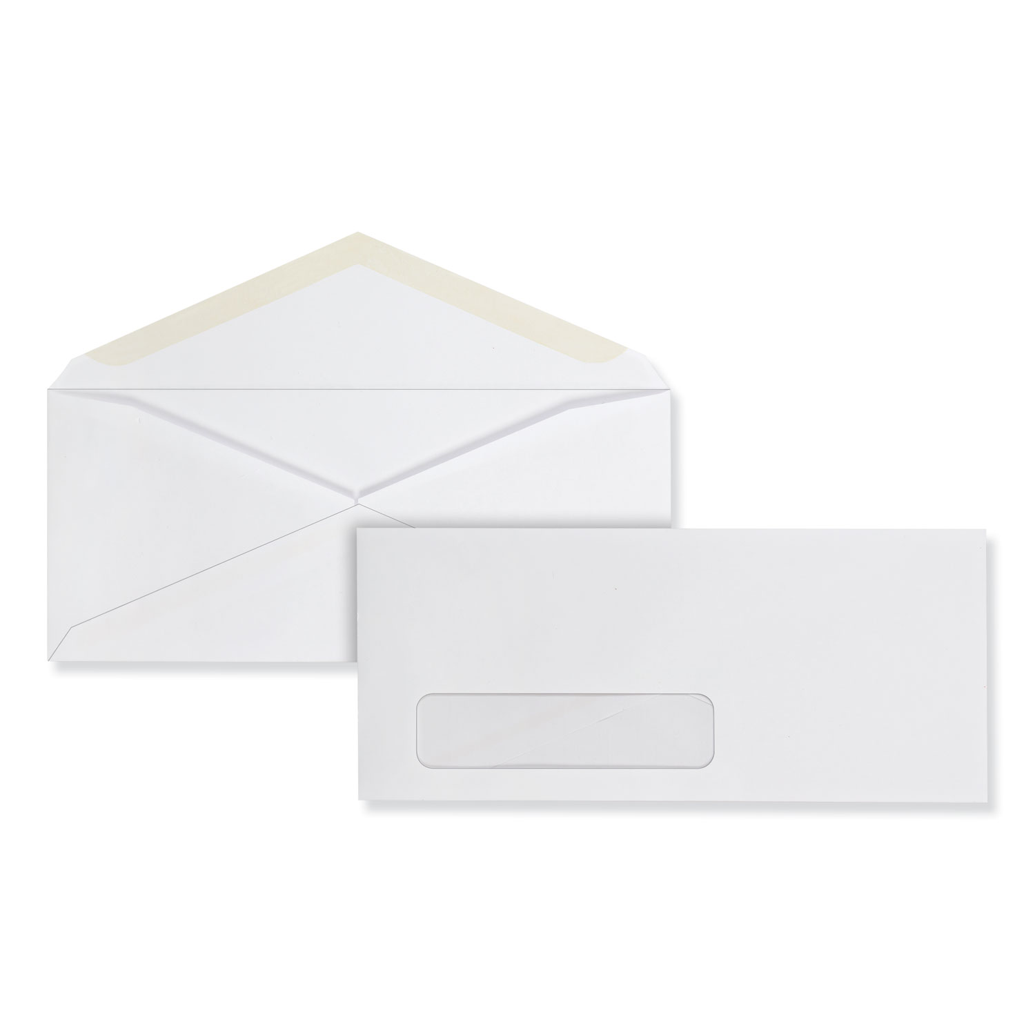  Quality Park QUA90011 Business Envelope, #10, Monarch Flap, Gummed Closure, 4.13 x 9.5, White, 500/Box (QUA90011) 
