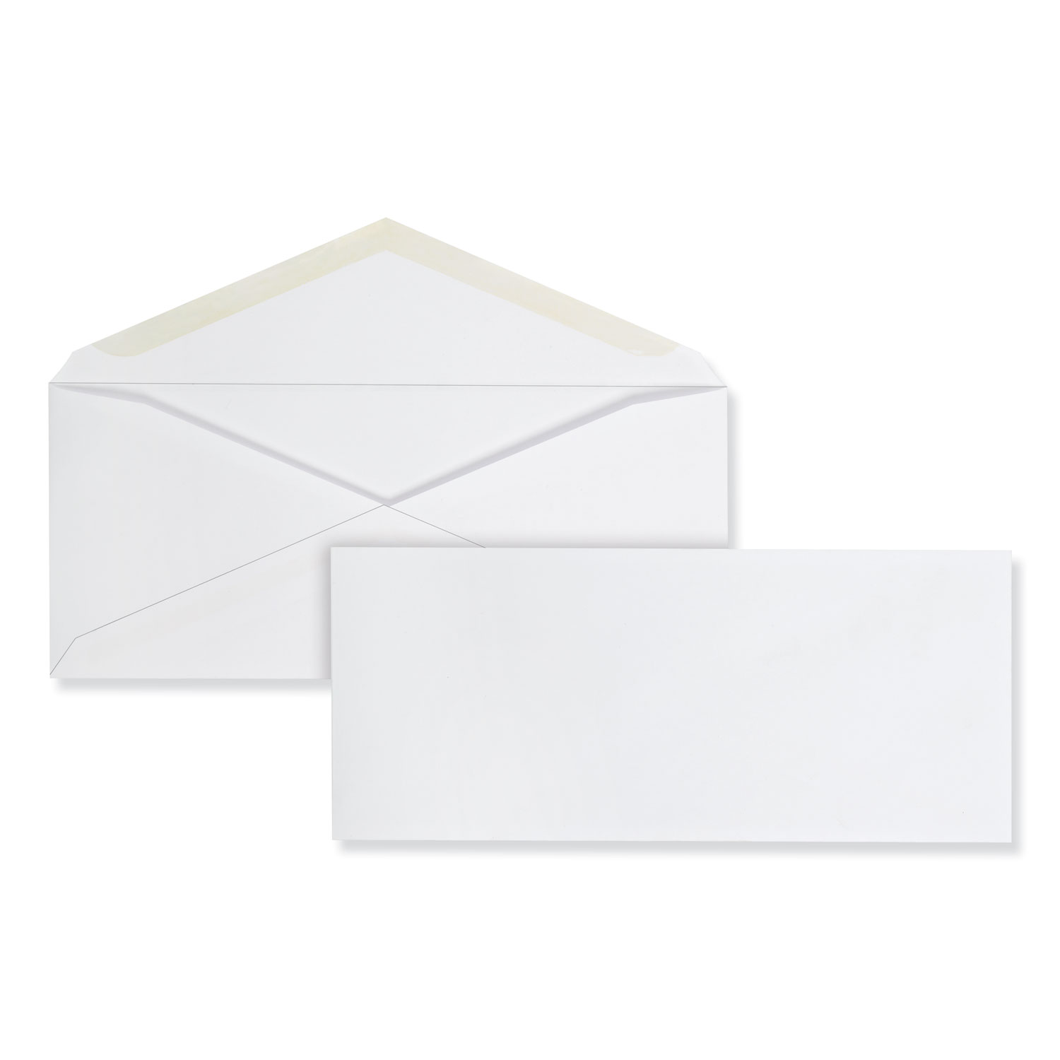  Quality Park QUA90010 Business Envelope, #10, Monarch Flap, Gummed Closure, 4.13 x 9.5, White, 500/Box (QUA90010) 