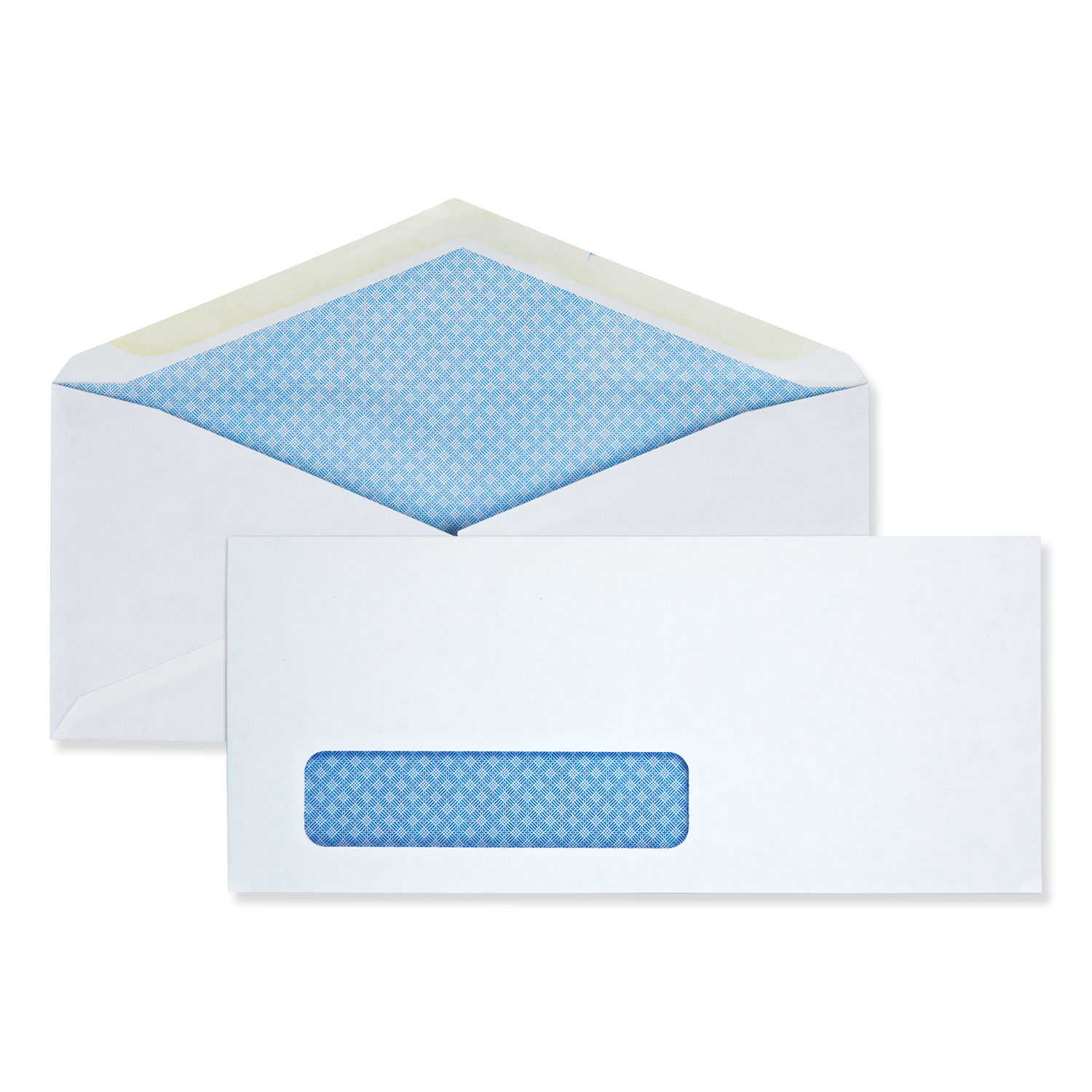  Quality Park QUA90013 Business Envelope, #10, Monarch Flap, Gummed Closure, 4.13 x 9.5, White, 500/Box (QUA90013) 