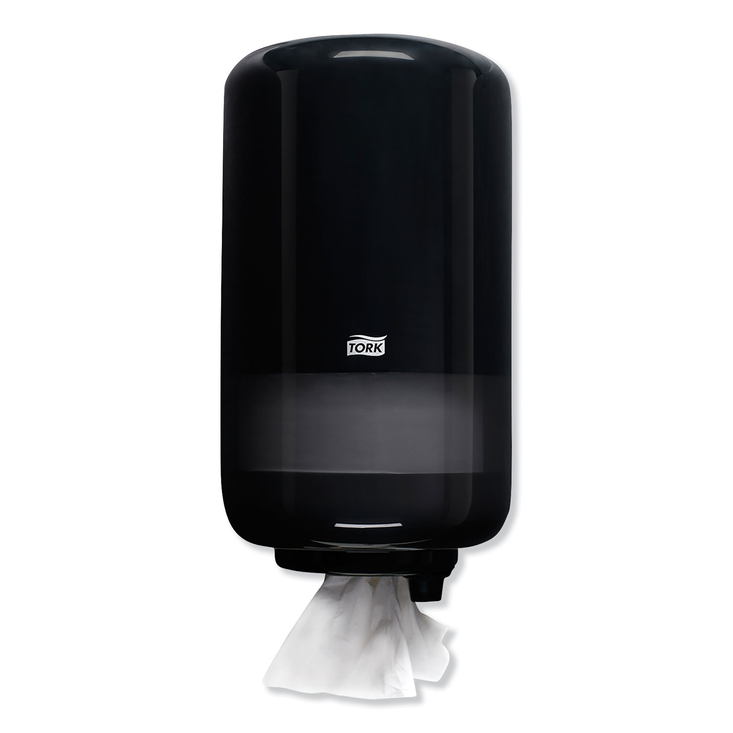  Tork 558028A Elevation Mini Centerfeed Hand Towel Dispenser, 11.9 x 4 x 17.5, Black (TRK558028A) 