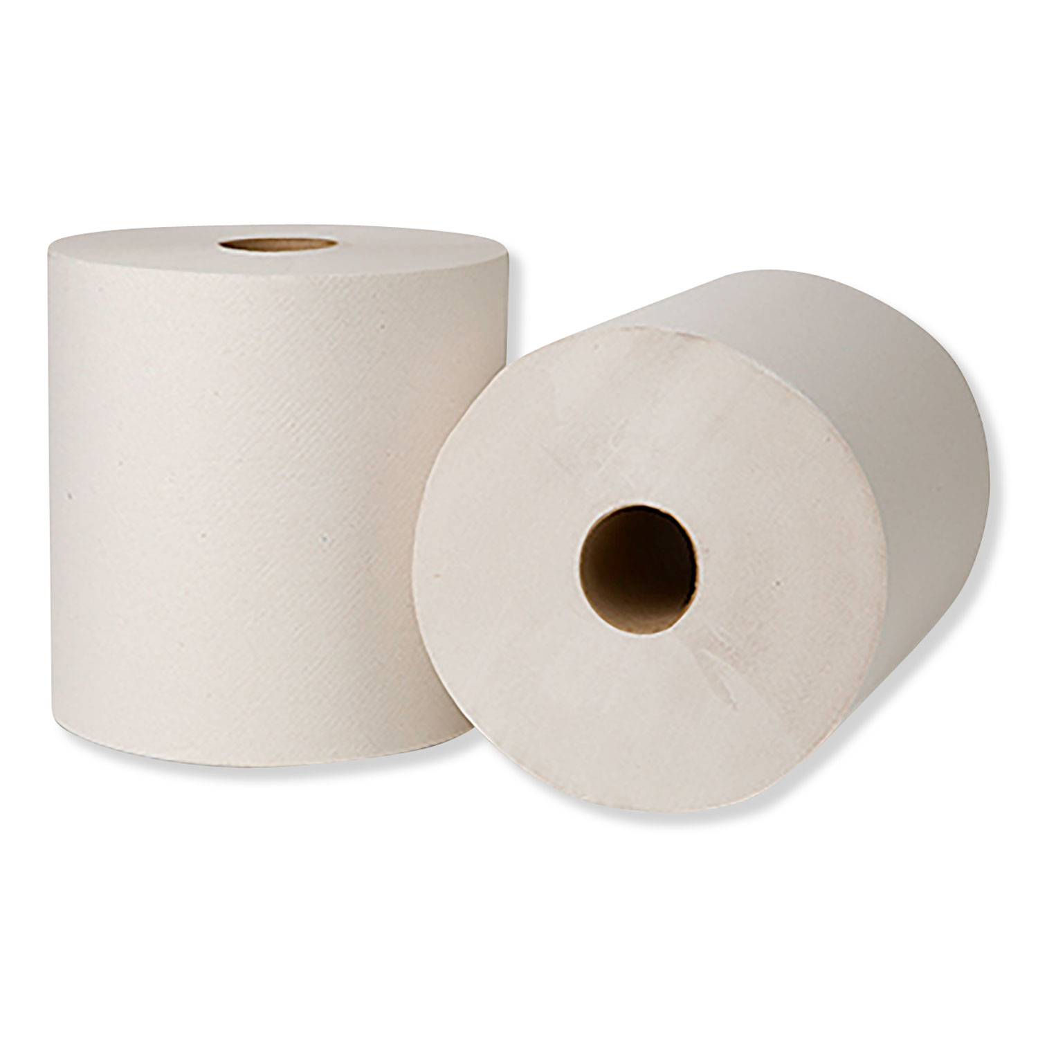  Tork 218004 Hardwound Roll Towels, 7.88 x 800 ft, Natural White, 6 Rolls/Carton (TRK218004) 
