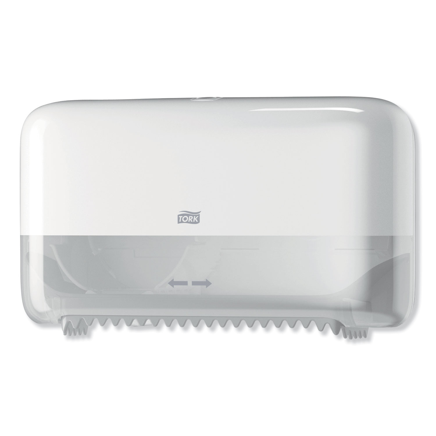 Elevation Coreless High Capacity Bath Tissue Dispenser,14.17 x 5.08 x 8.23,White