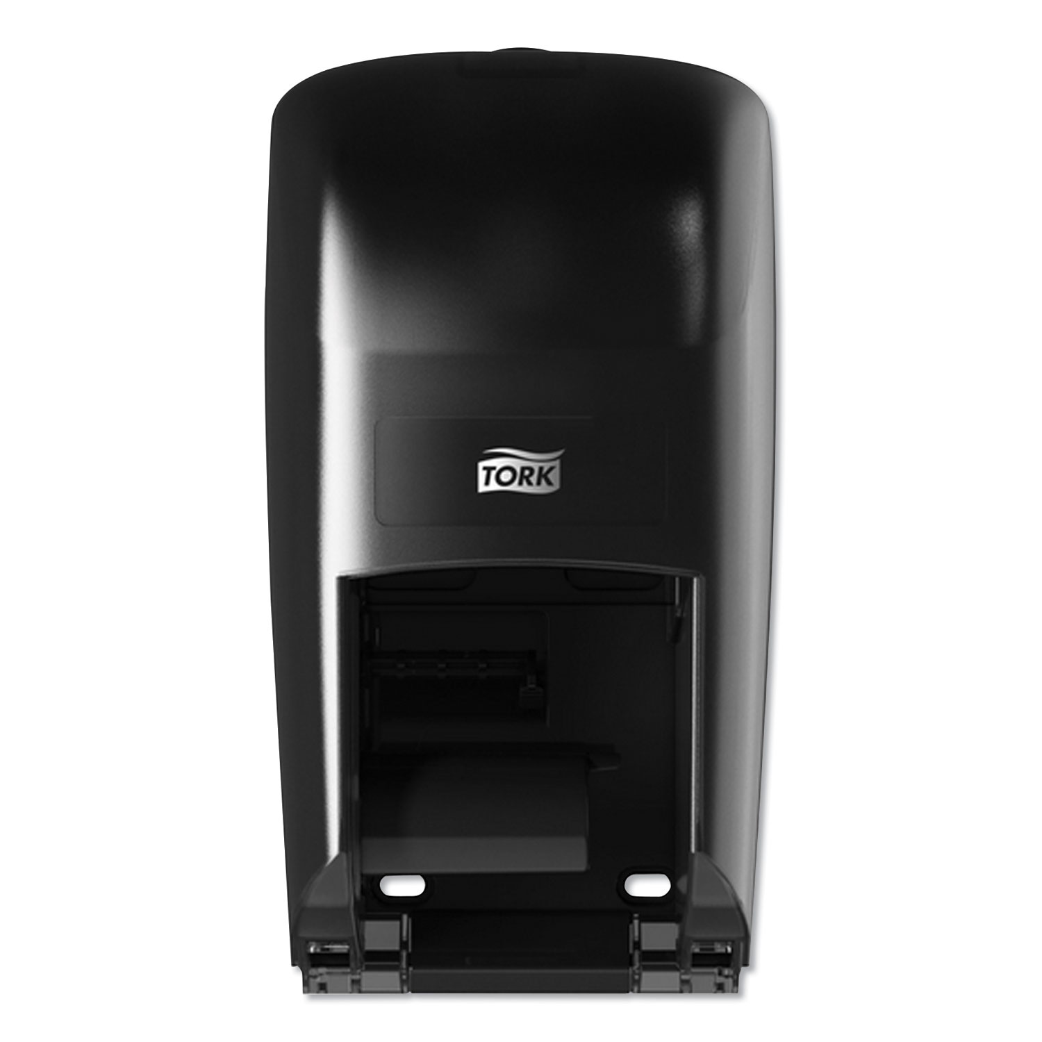  Tork 565628 Twin Bath Tissue Roll Dispenser for OptiCore, 6.75 x 7 x 12.31, Black (TRK565628) 