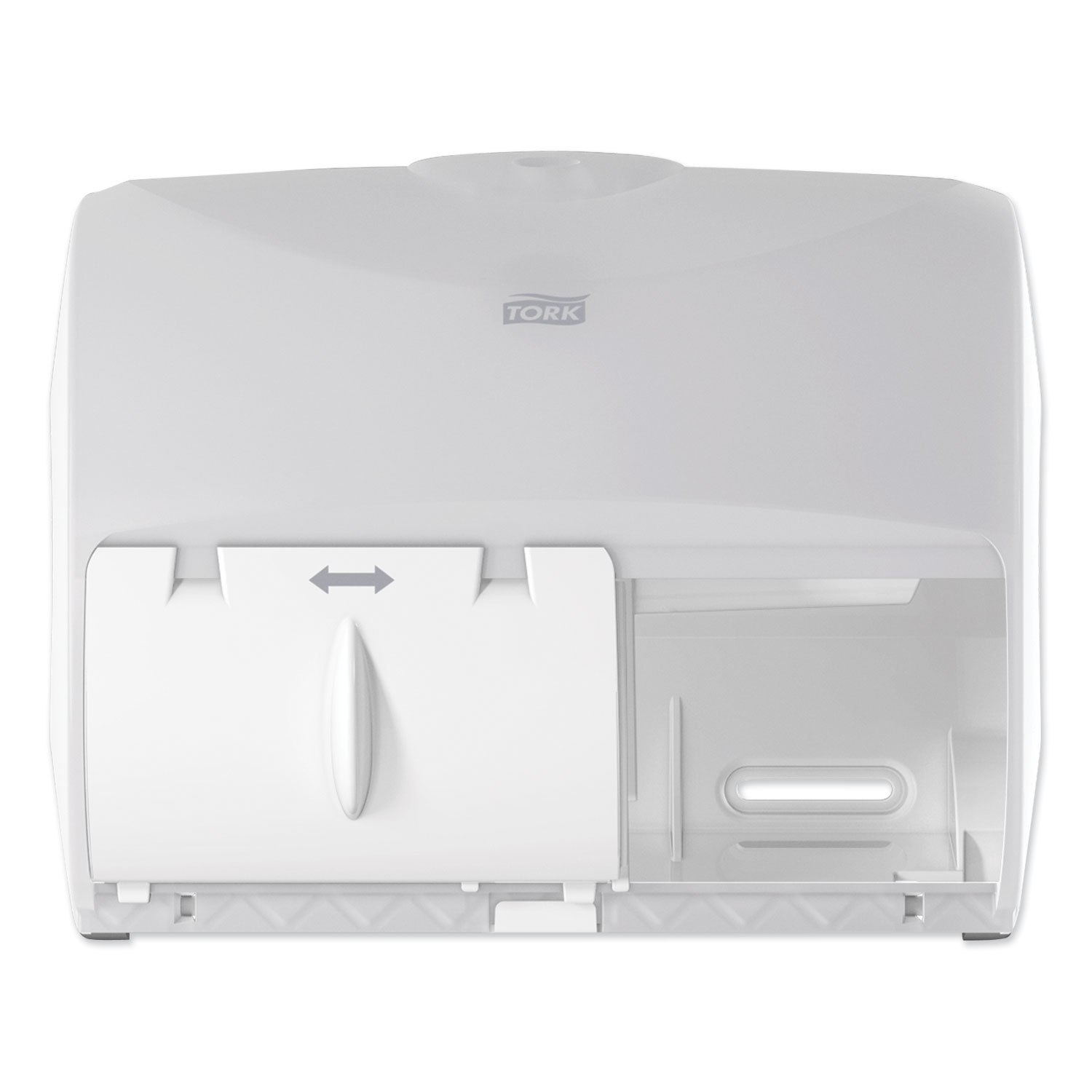  Tork 565720 Twin Bath Tissue Roll Dispenser for OptiCore,11.06 x 7.18 x 8.81, White (TRK565720) 