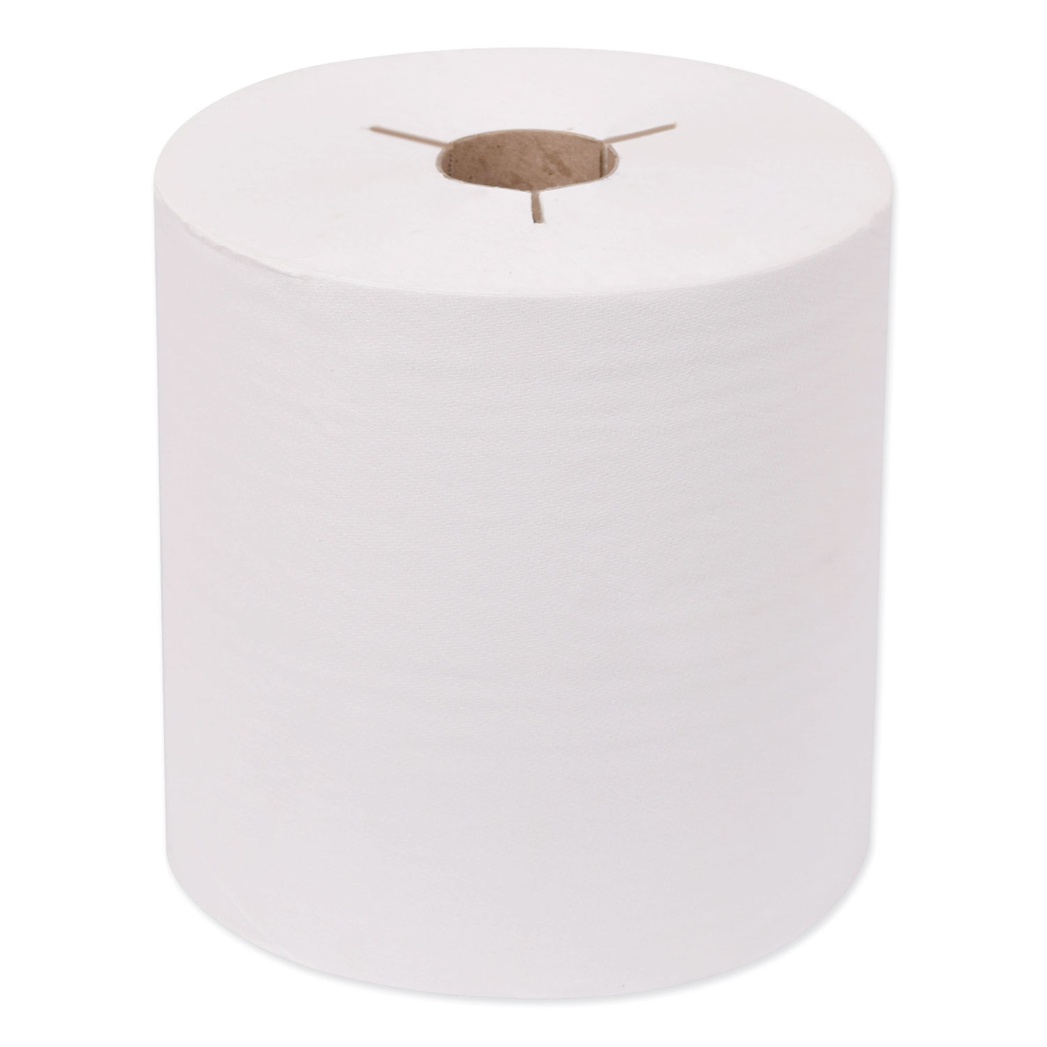  Tork 8031600 Universal Hand Towel Roll, Notched, 7.5 x 630 ft, White, 6 Rolls/Carton (TRK8031600) 