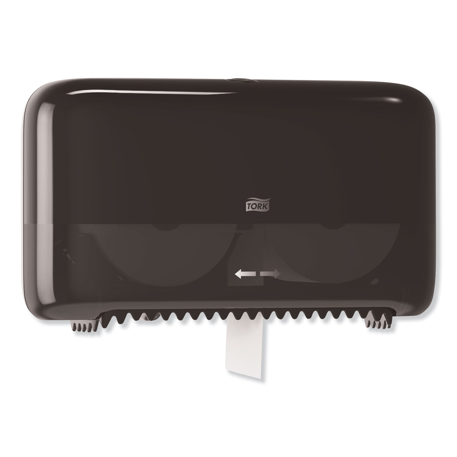 Elevation Coreless High Capacity Bath Tissue Dispenser,14.17 x 5.08 x 8.23,Black