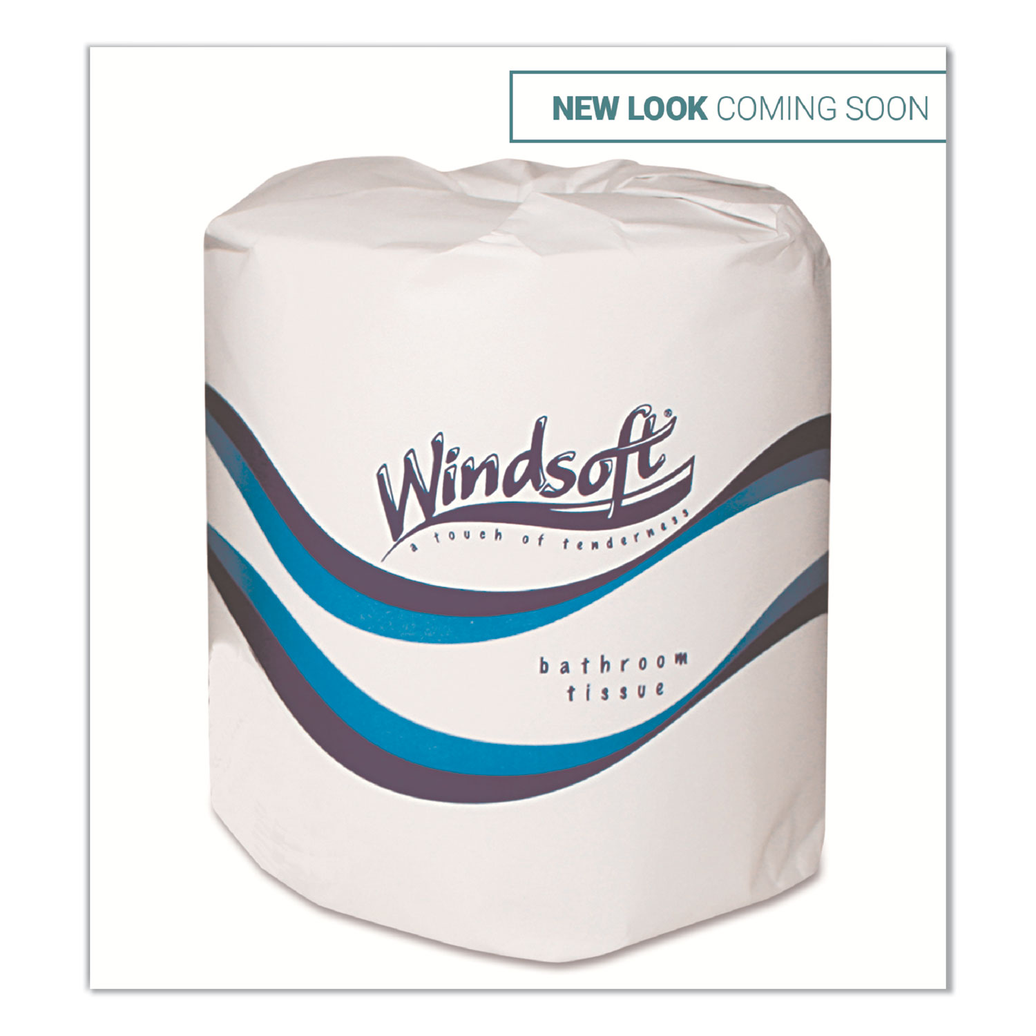  Windsoft 413476 Bath Tissue, Septic Safe, 2-Ply, White, 4 x 3.75, 400 Sheets/Roll, 24 Rolls/Carton (WIN2400) 
