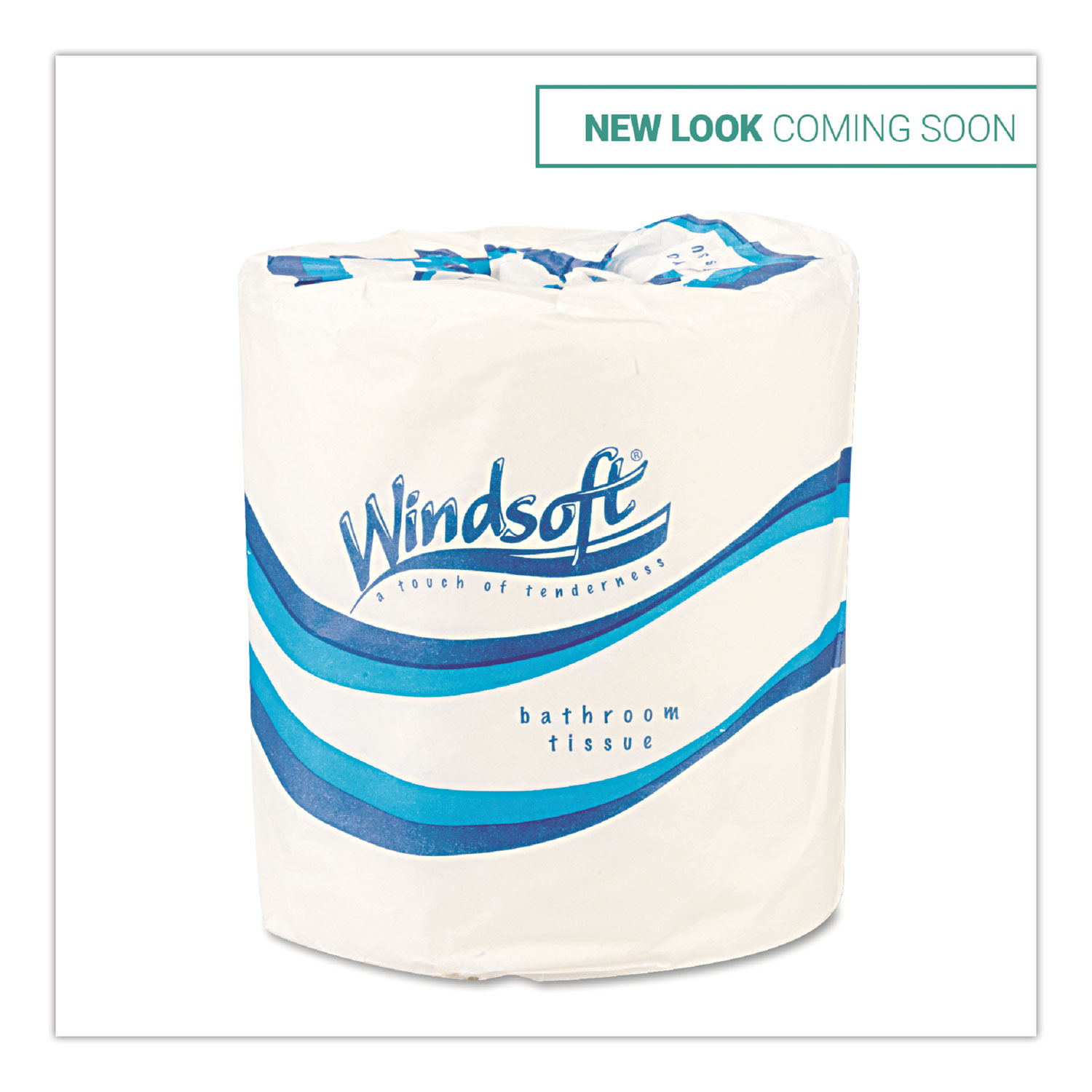  Windsoft WIN2210 Bath Tissue, Septic Safe, 1-Ply, White, 4 x 3.75, 1000 Sheets/Roll, 96 Rolls/Carton (WIN2210) 