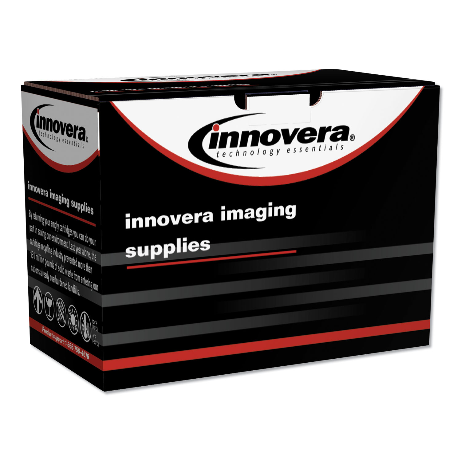  Innovera IVRF510A Remanufactured CF510A (204A) Toner, 1100 Page-Yield, Black (IVRF510A) 