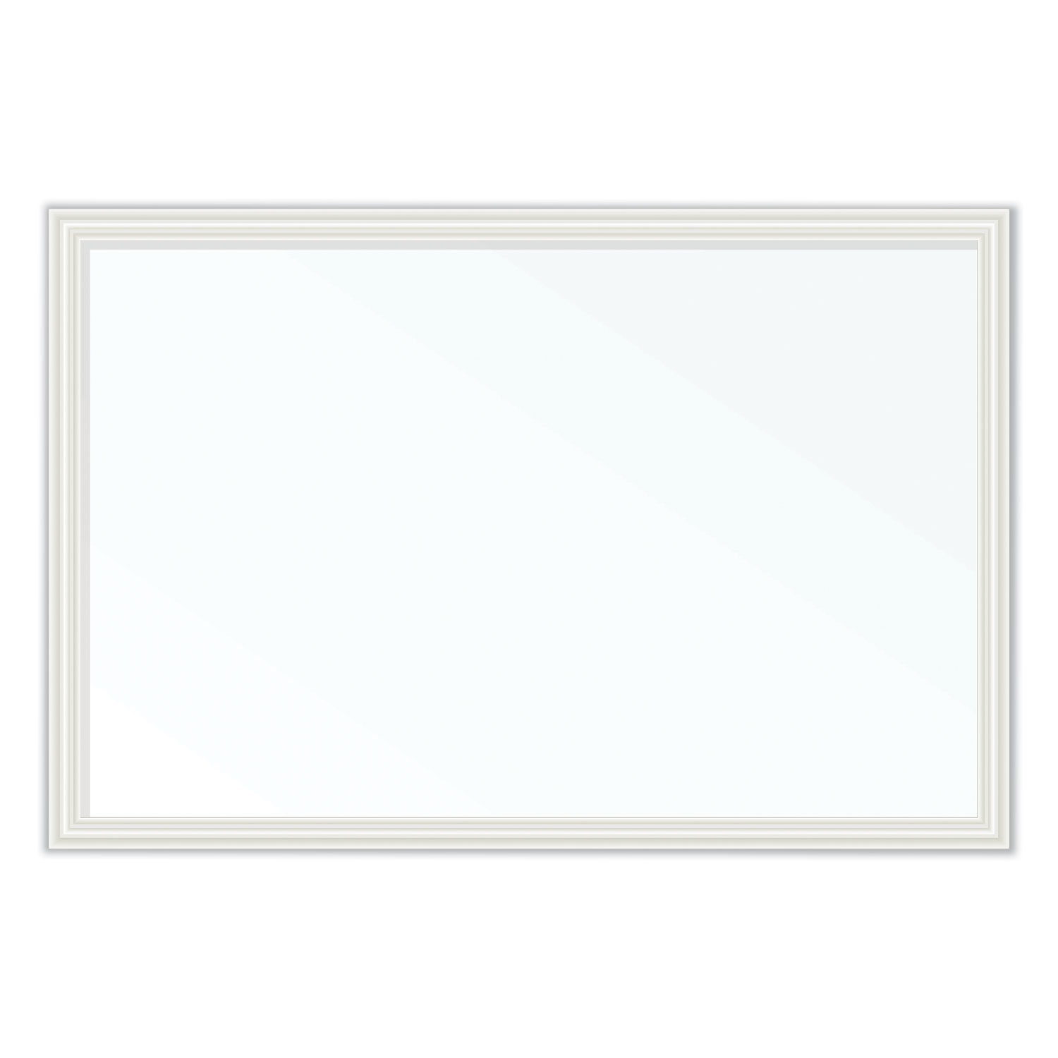 Dry Erase Board with Decor Frame, 30 x 20, White Surface