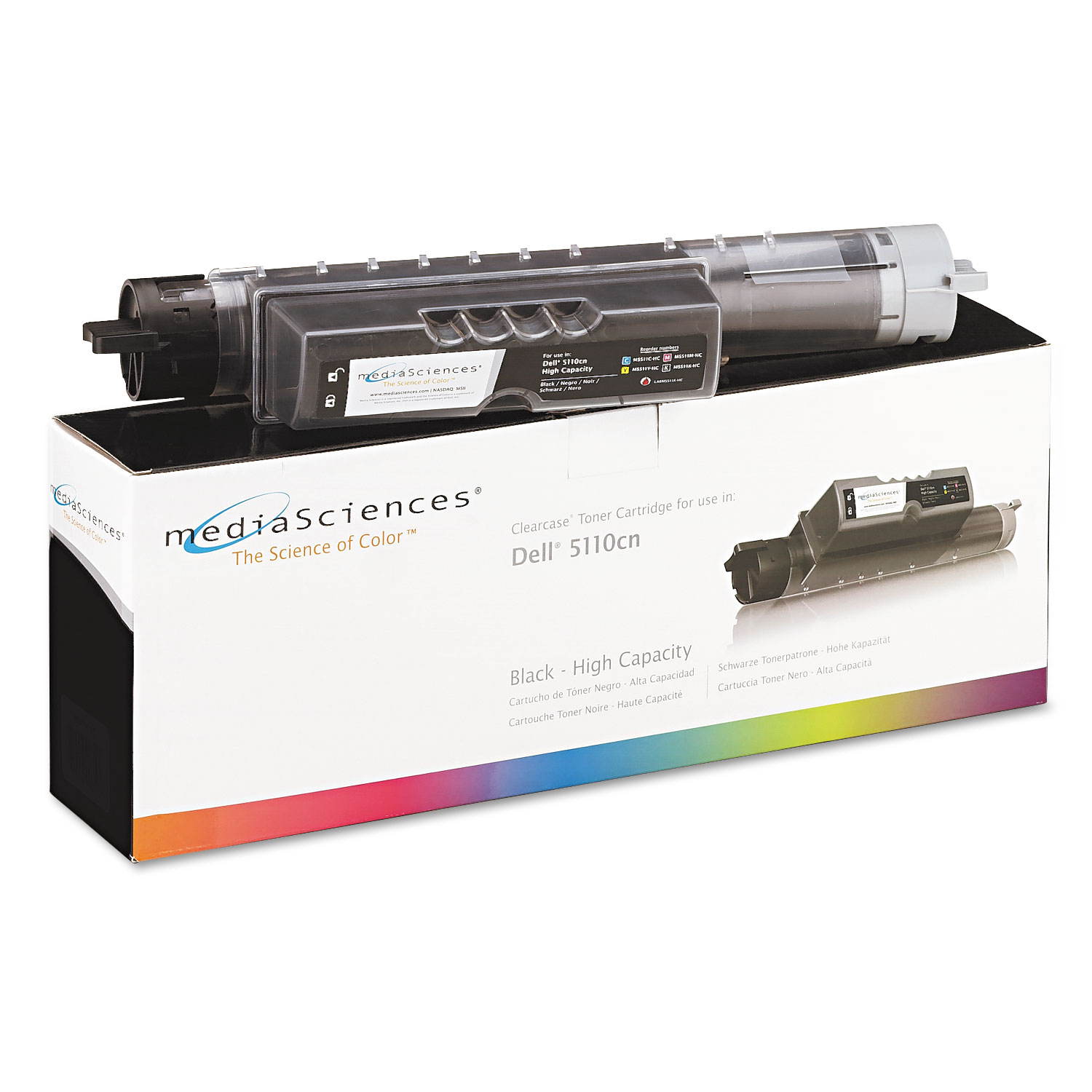 MS511KHC Remanufactured 310-7889 (GD898) High-Yield Toner, Black