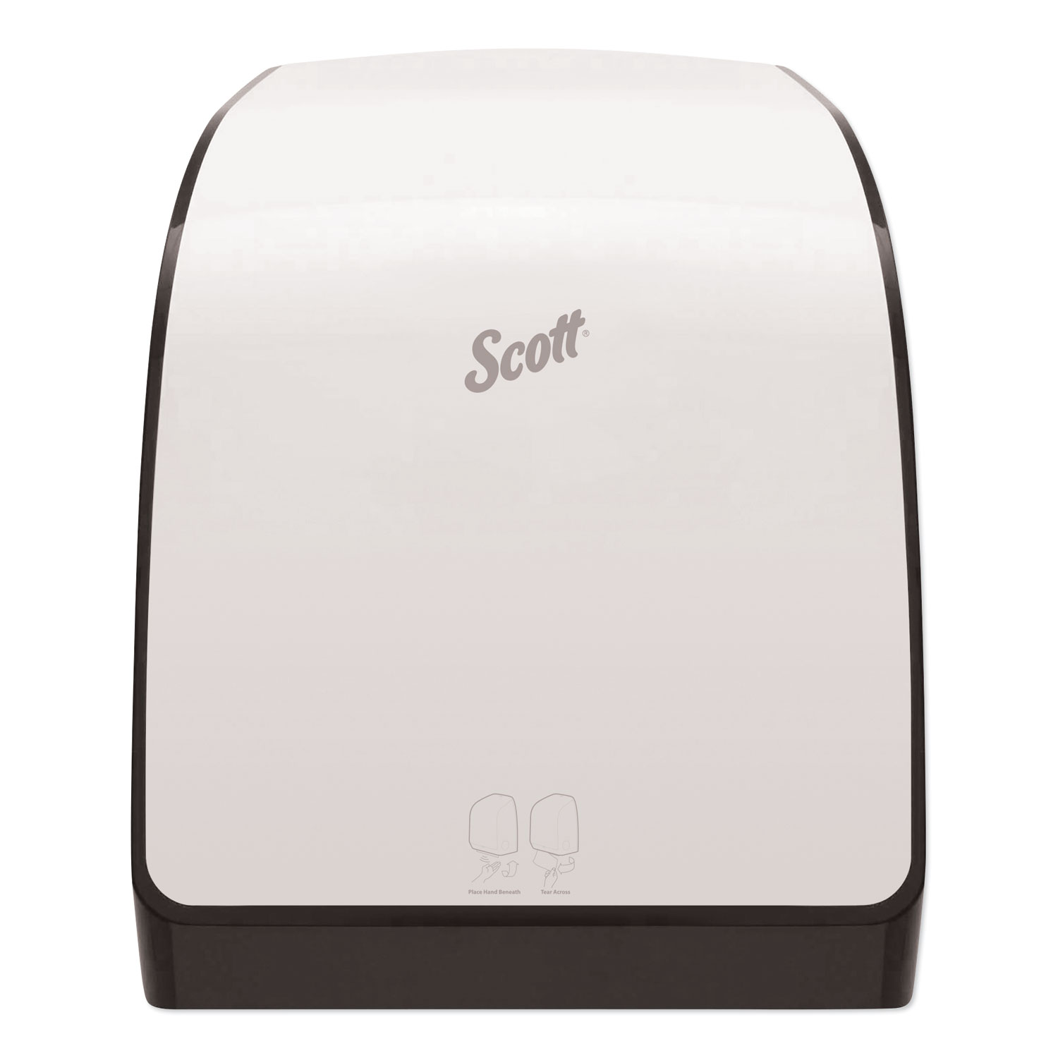  Scott KCC 34349 Pro Electronic Hard Roll Towel Dispenser, 12.66 x 9.18 x 16.44, White (KCC34349) 
