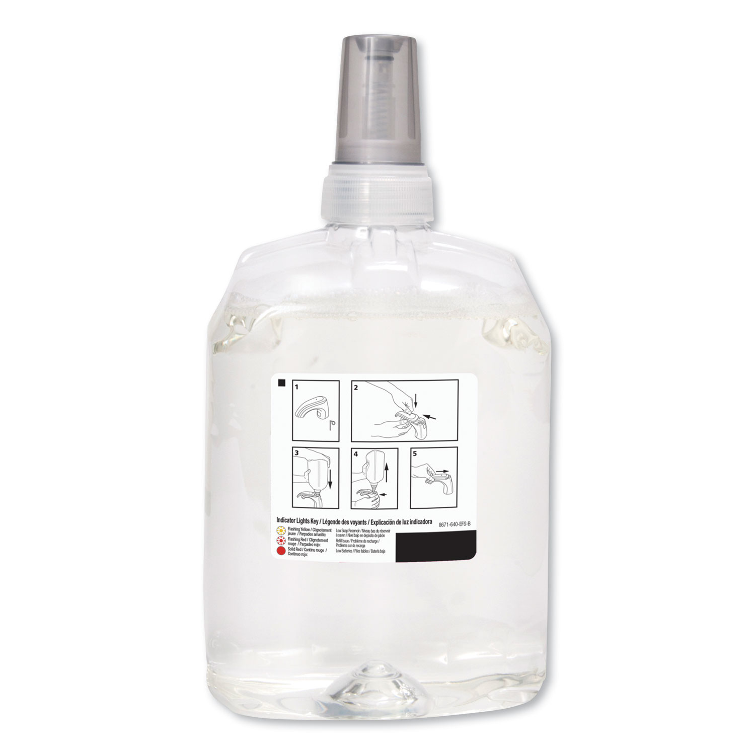 Professional REDIFOAM Fragrance-Free Foam Soap, 2000 mL, 4/Carton