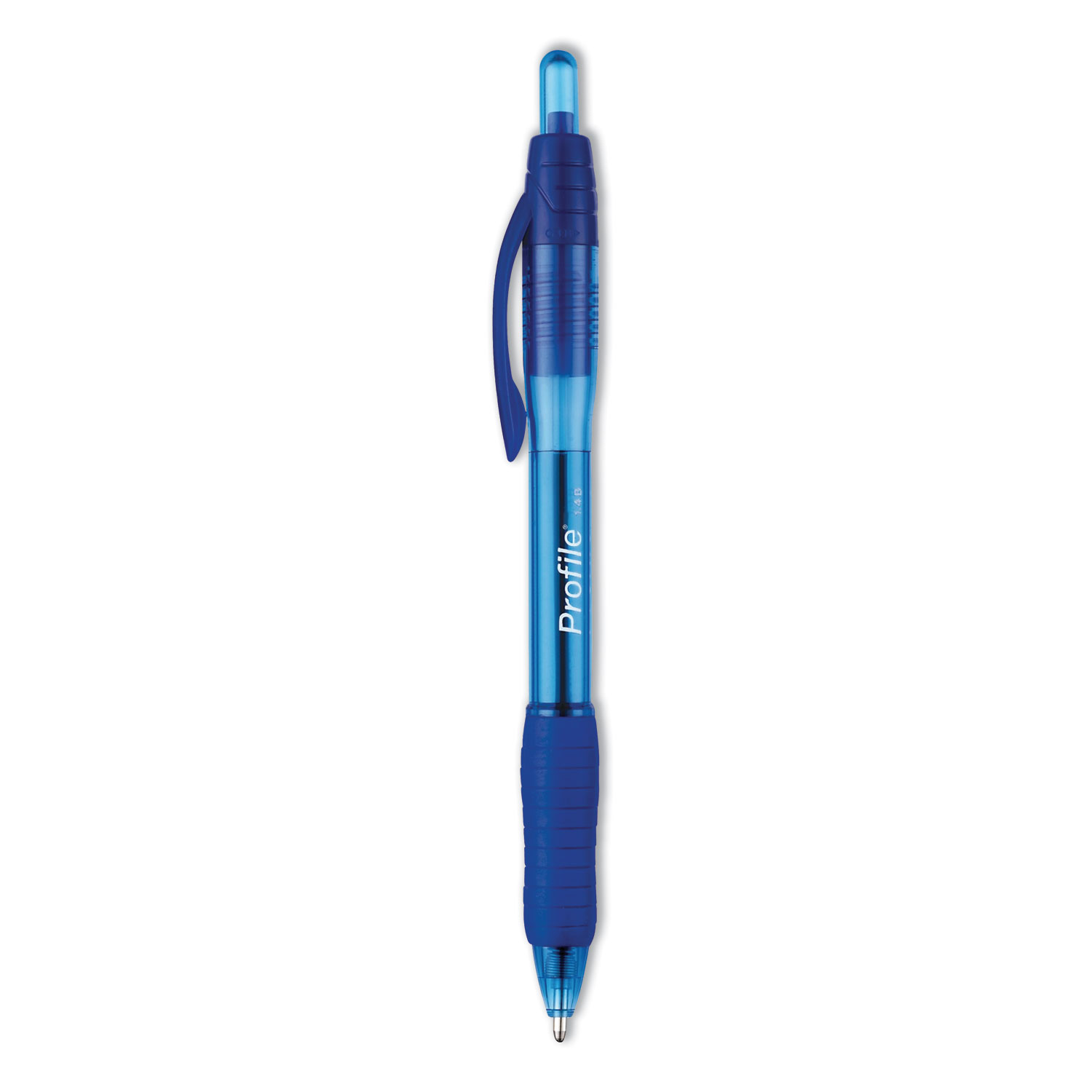 Profile Retractable Ballpoint Pen, Bold 1.4 mm, Blue Ink/Barrel, 36/Pack