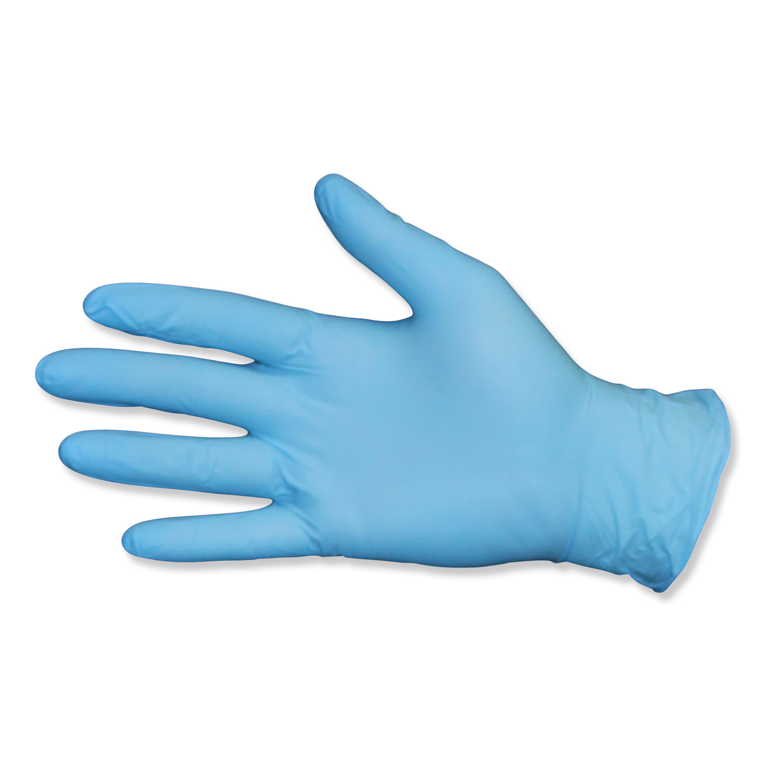  Impact IMP 8644S Pro-Guard Disposable Powder-Free General-Purpose Nitrile Gloves, Blue, Small, 100/Box, 10 Boxes/Carton (IMP8644S) 