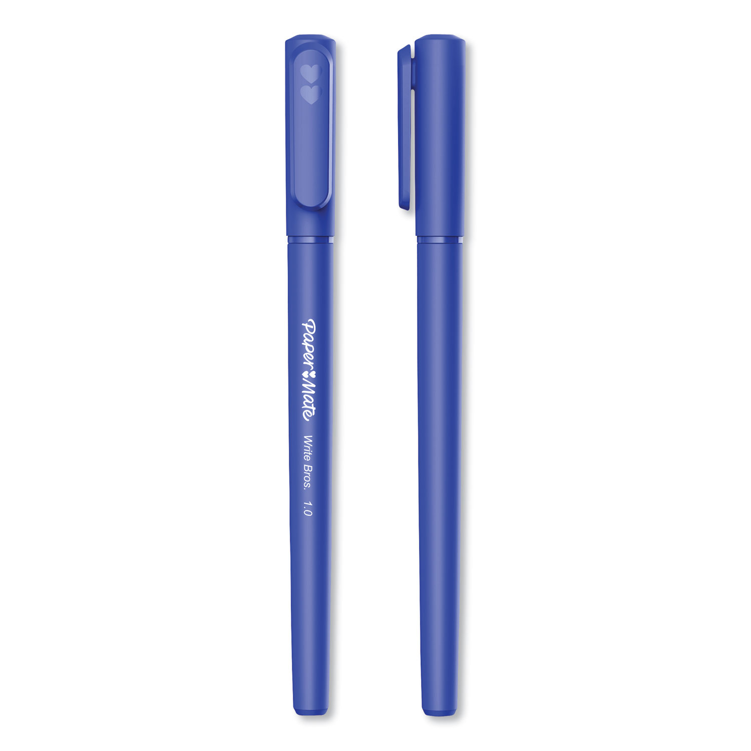 Write Bros. Stick Ballpoint Pen, Medium 1 mm, Blue Ink/Barrel, 120/Pack