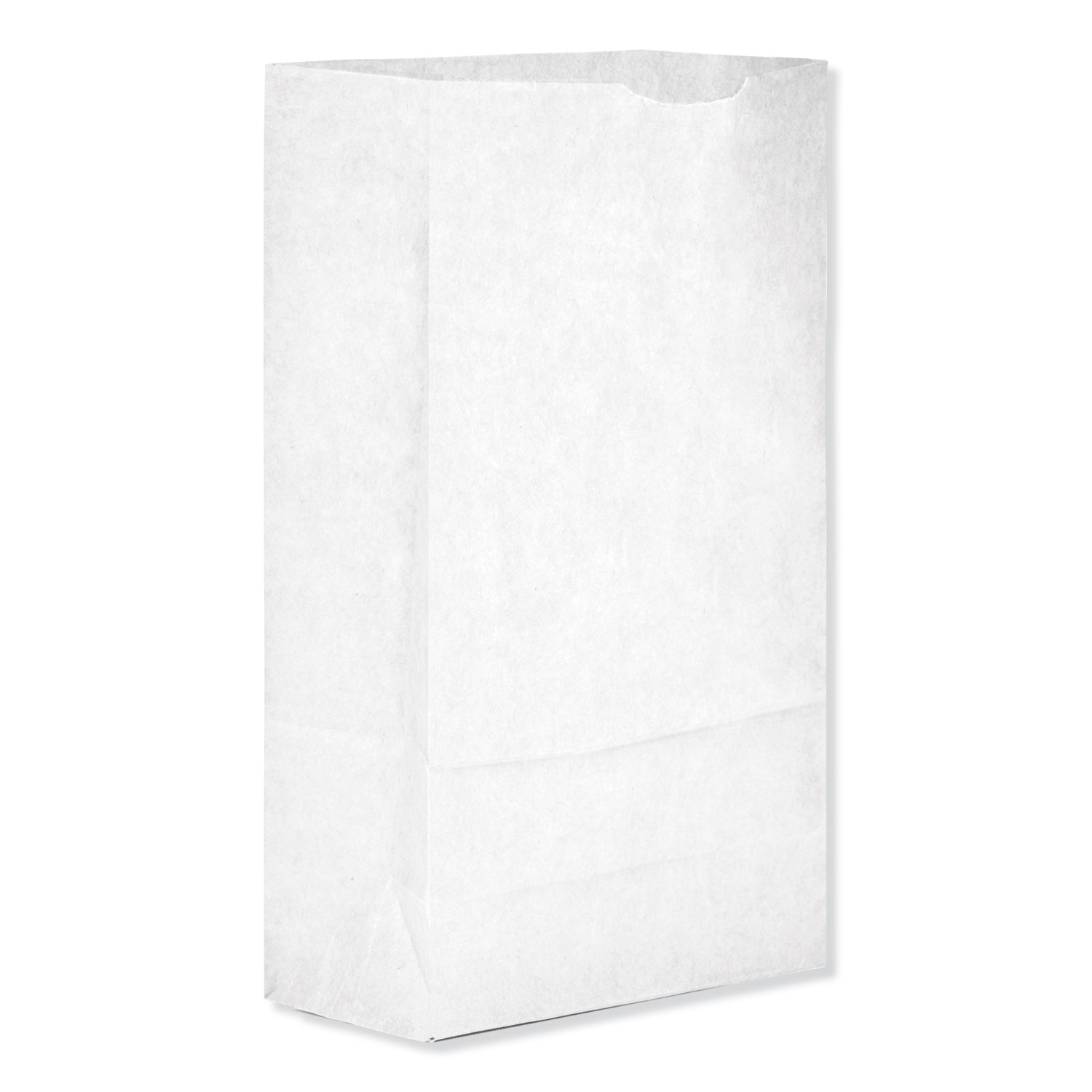  General 51046 Grocery Paper Bags, 35 lbs Capacity, #6, 6w x 3.63d x 11.06h, White, 500 Bags (BAGGW6500) 